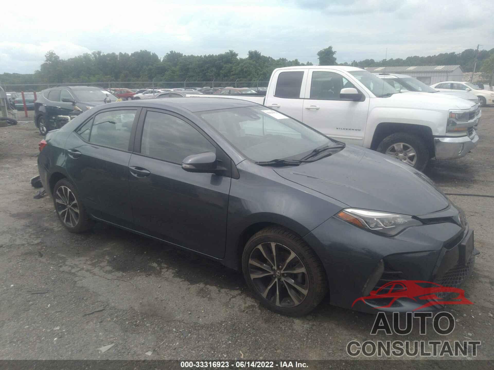 TOYOTA COROLLA 2019 - 2T1BURHE7KC243640