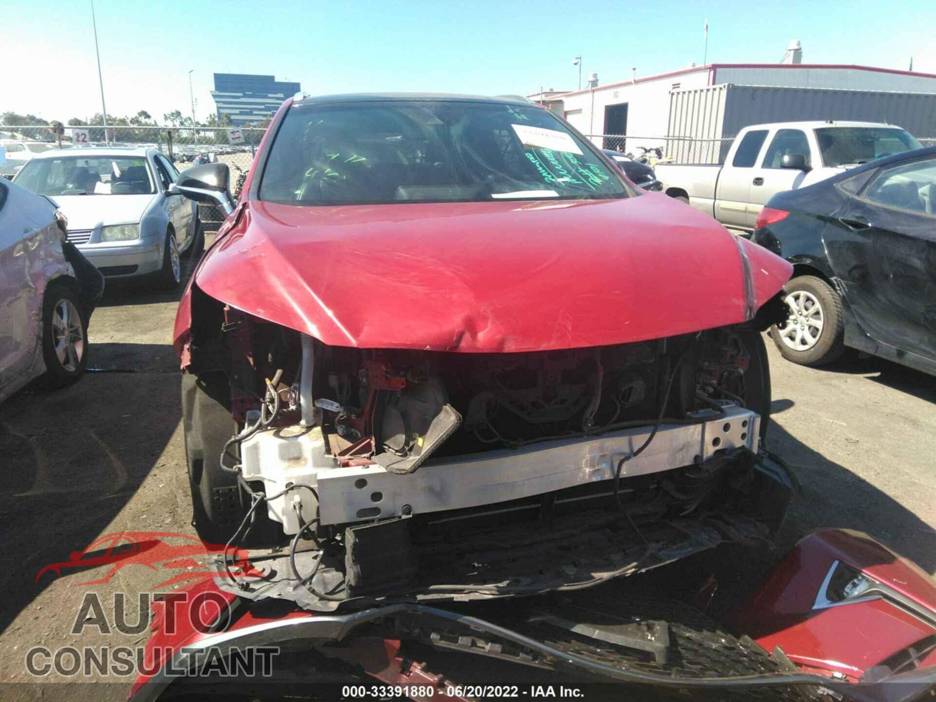 LEXUS RX 2017 - 2T2BZMCA9HC095925