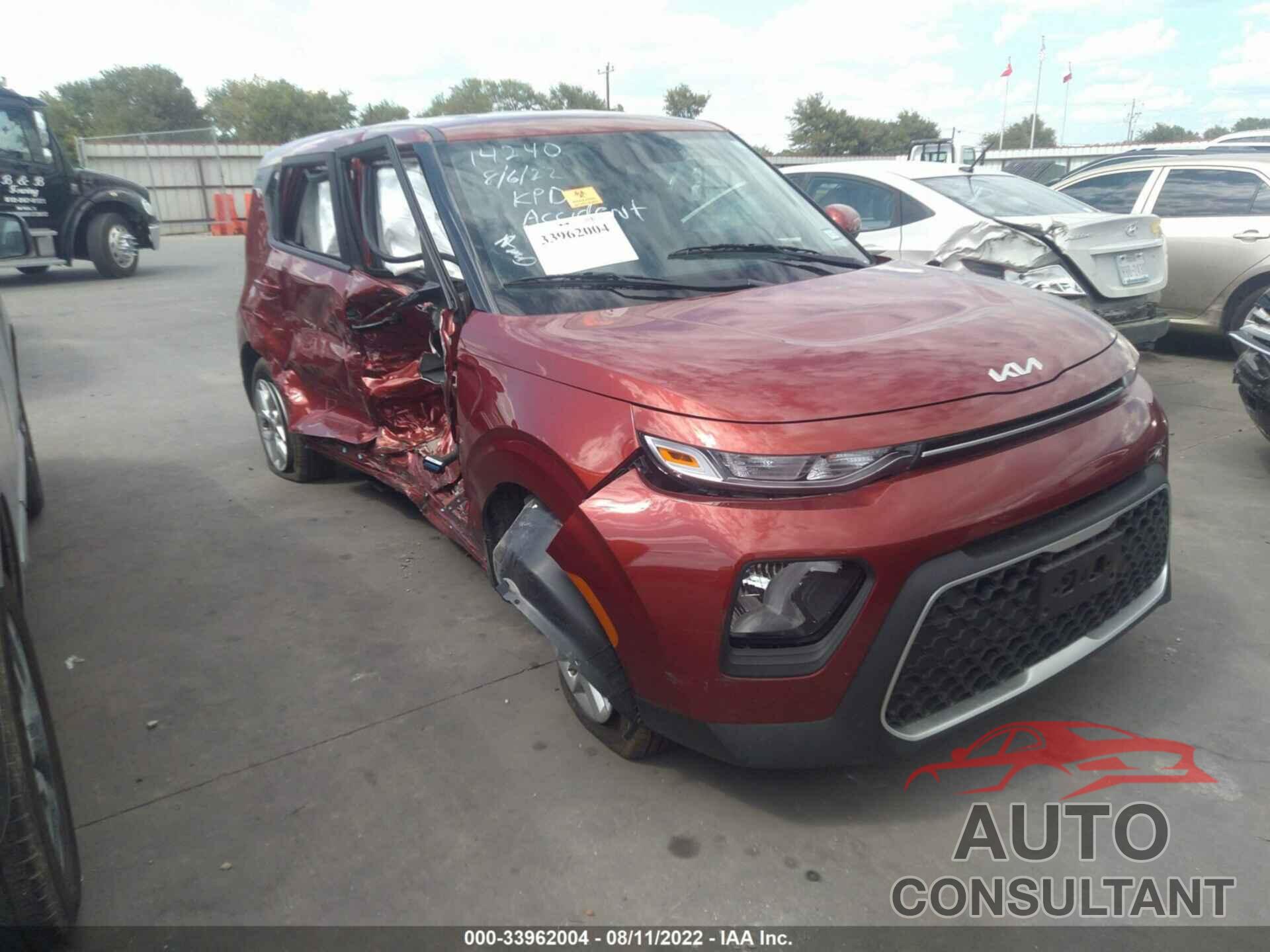 KIA SOUL 2022 - KNDJ23AU0N7809918