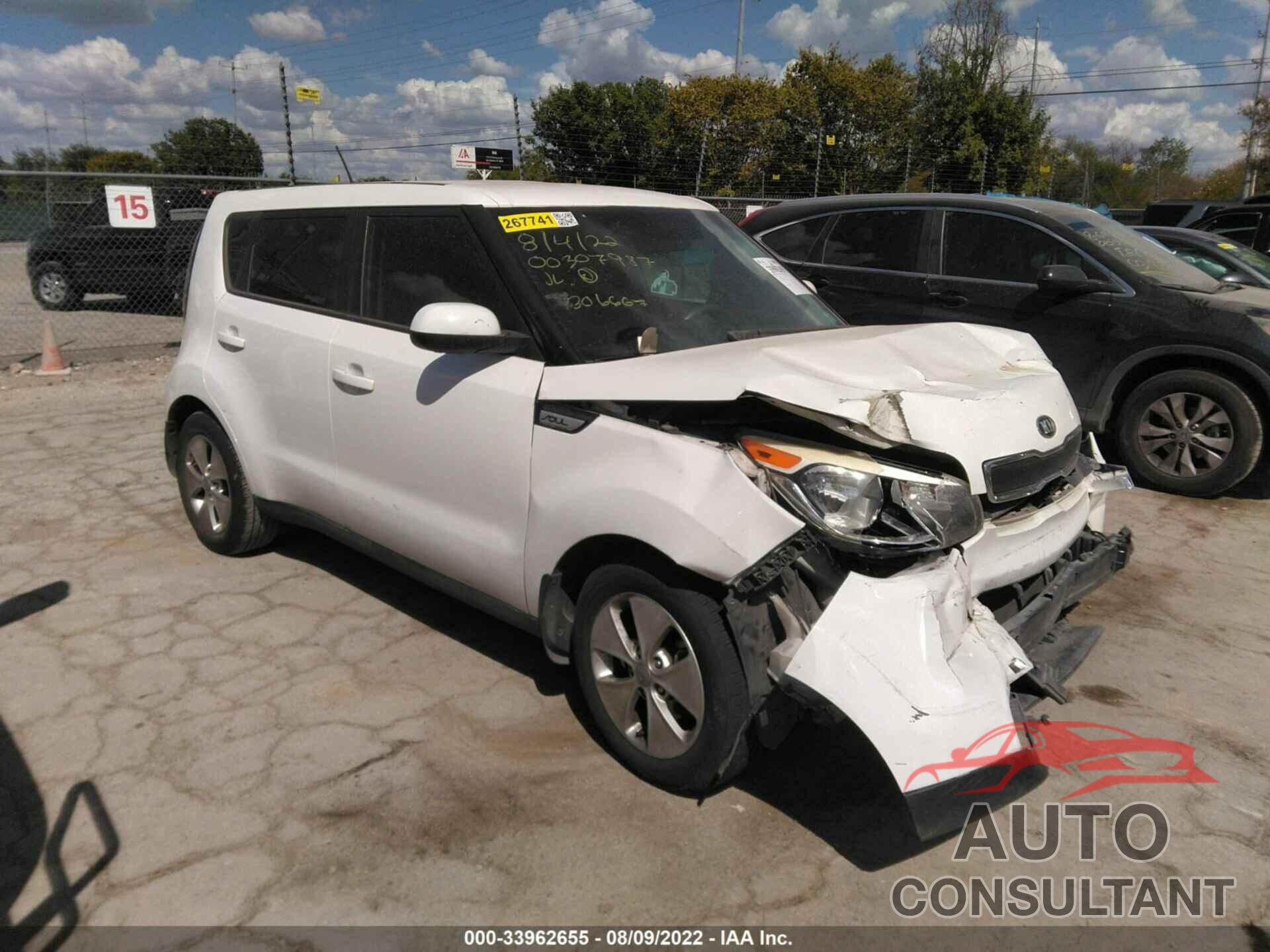 KIA SOUL 2016 - KNDJN2A22G7306667