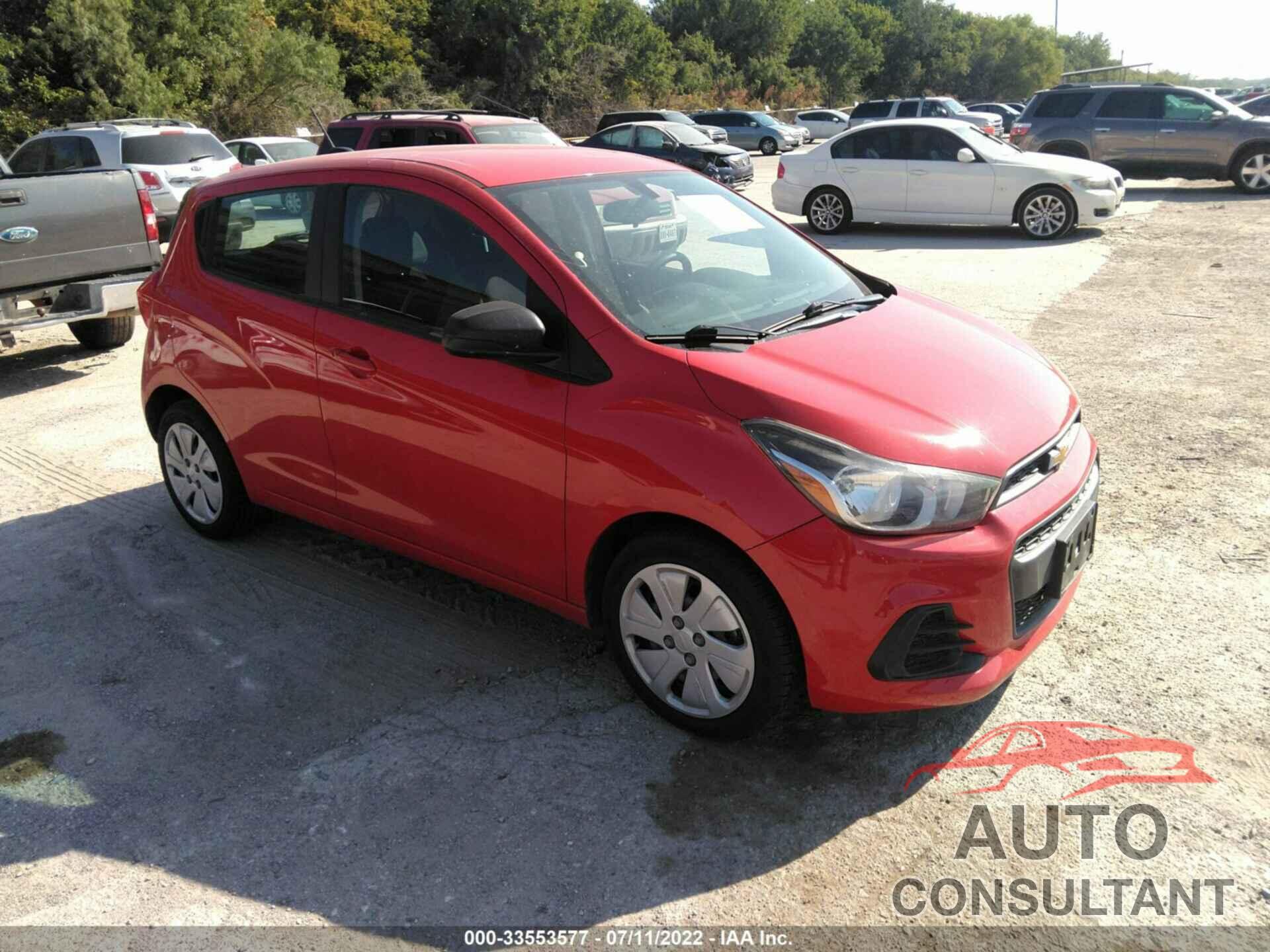 CHEVROLET SPARK 2017 - KL8CB6SA8HC716700