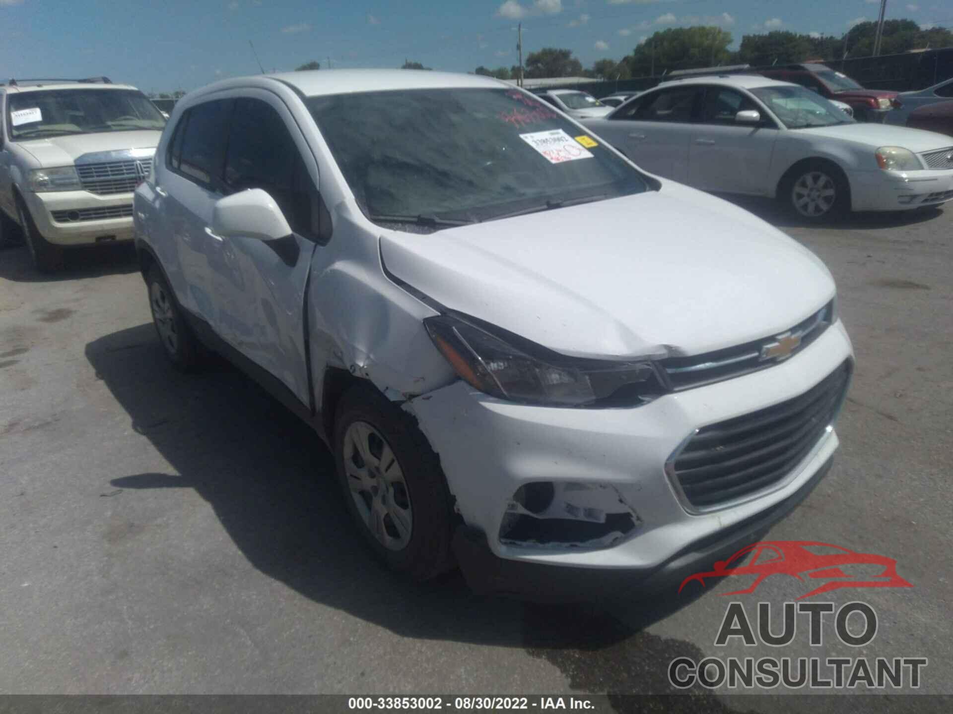 CHEVROLET TRAX 2018 - 3GNCJKSB1JL405185