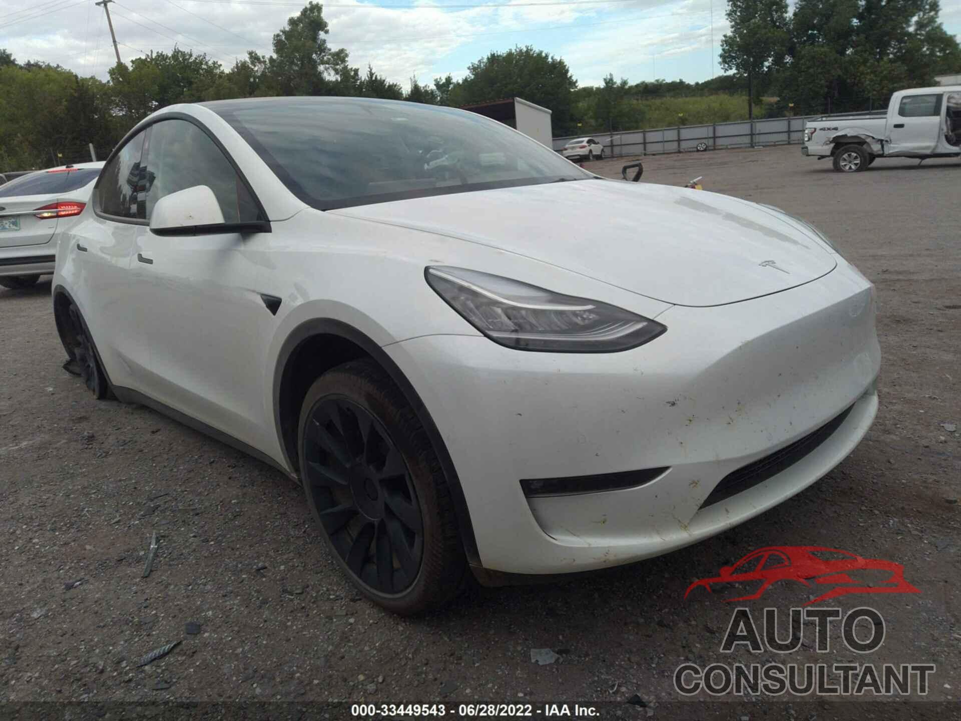 TESLA MODEL Y 2021 - 5YJYGDEE9MF300251