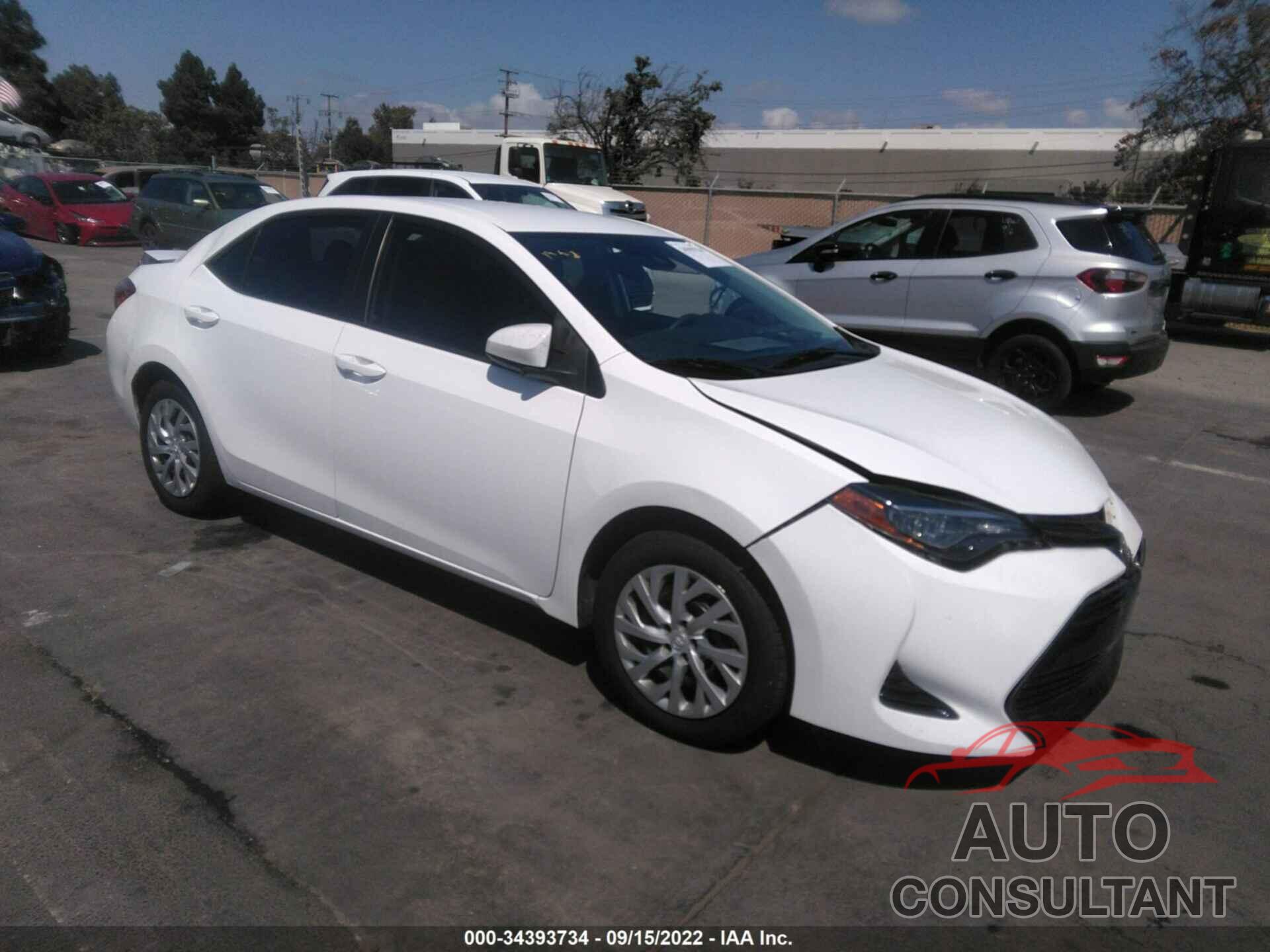 TOYOTA COROLLA 2018 - 2T1BURHE2JC010490