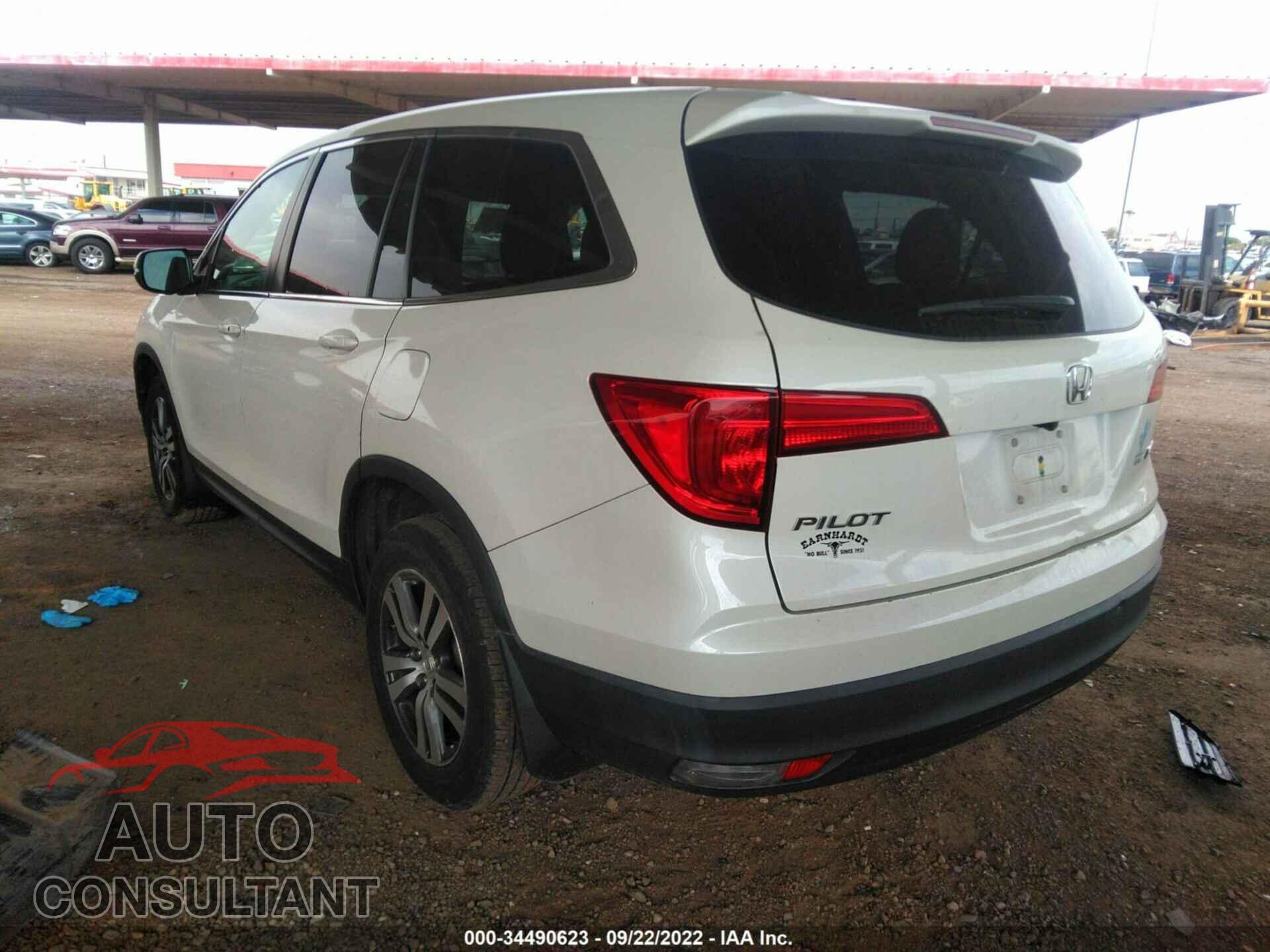 HONDA PILOT 2017 - 5FNYF6H54HB005297