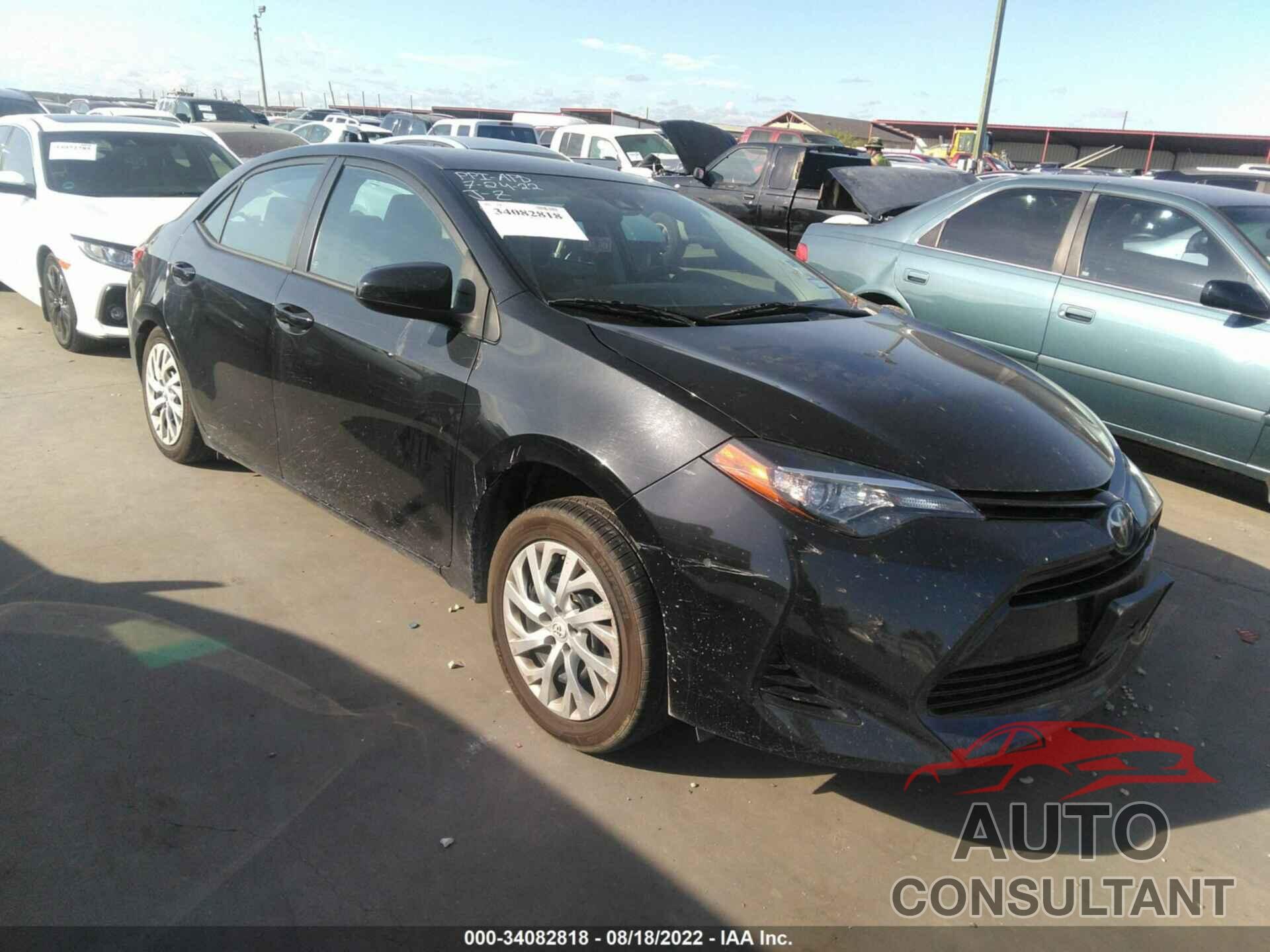 TOYOTA COROLLA 2017 - 2T1BURHE9HC748605