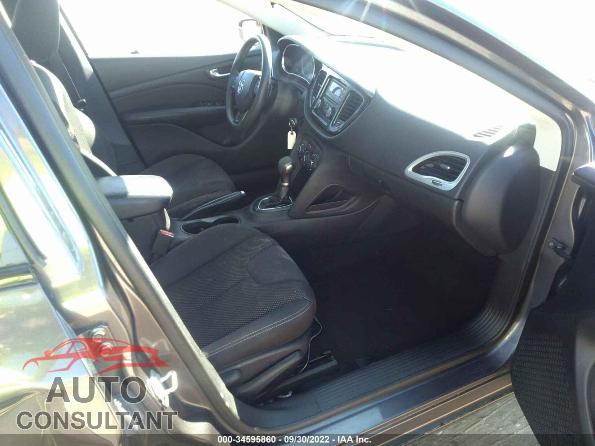 DODGE DART 2016 - 1C3CDFBB2GD564016