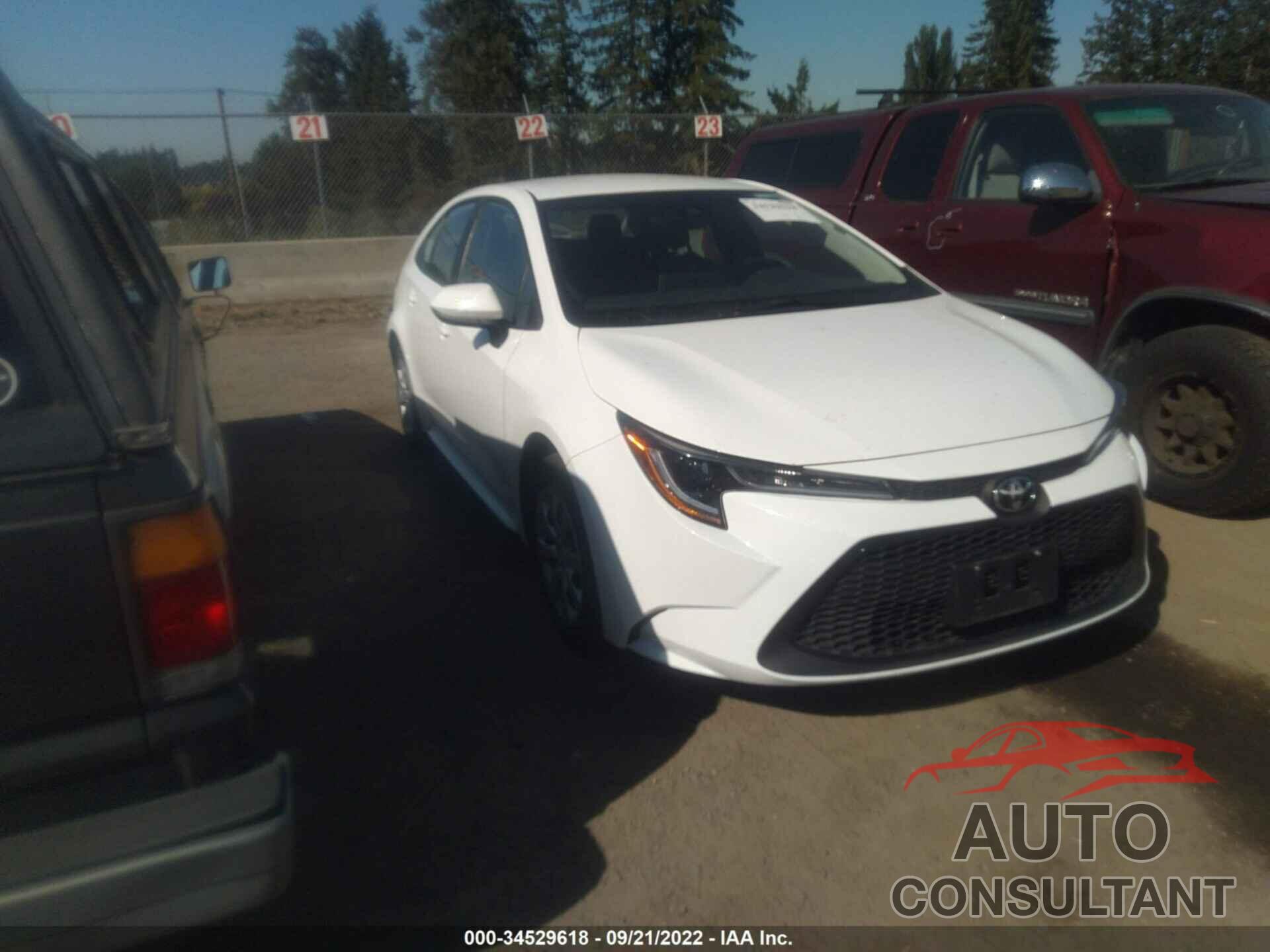 TOYOTA COROLLA 2021 - 5YFEPMAE8MP240704