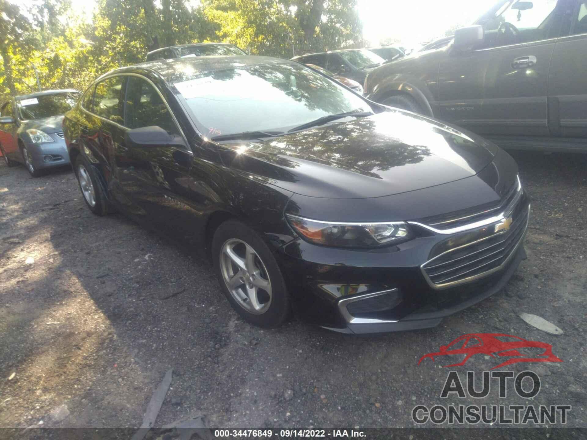 CHEVROLET MALIBU 2018 - 1G1ZB5ST2JF210094