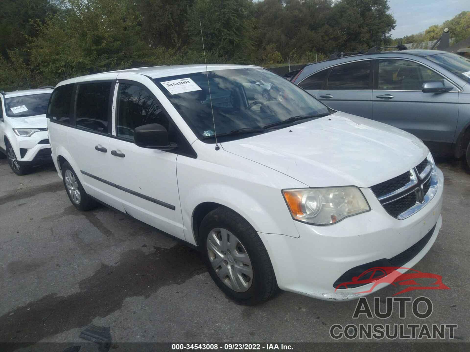 DODGE GRAND CARAVAN 2014 - 2C4RDGBG9ER166237