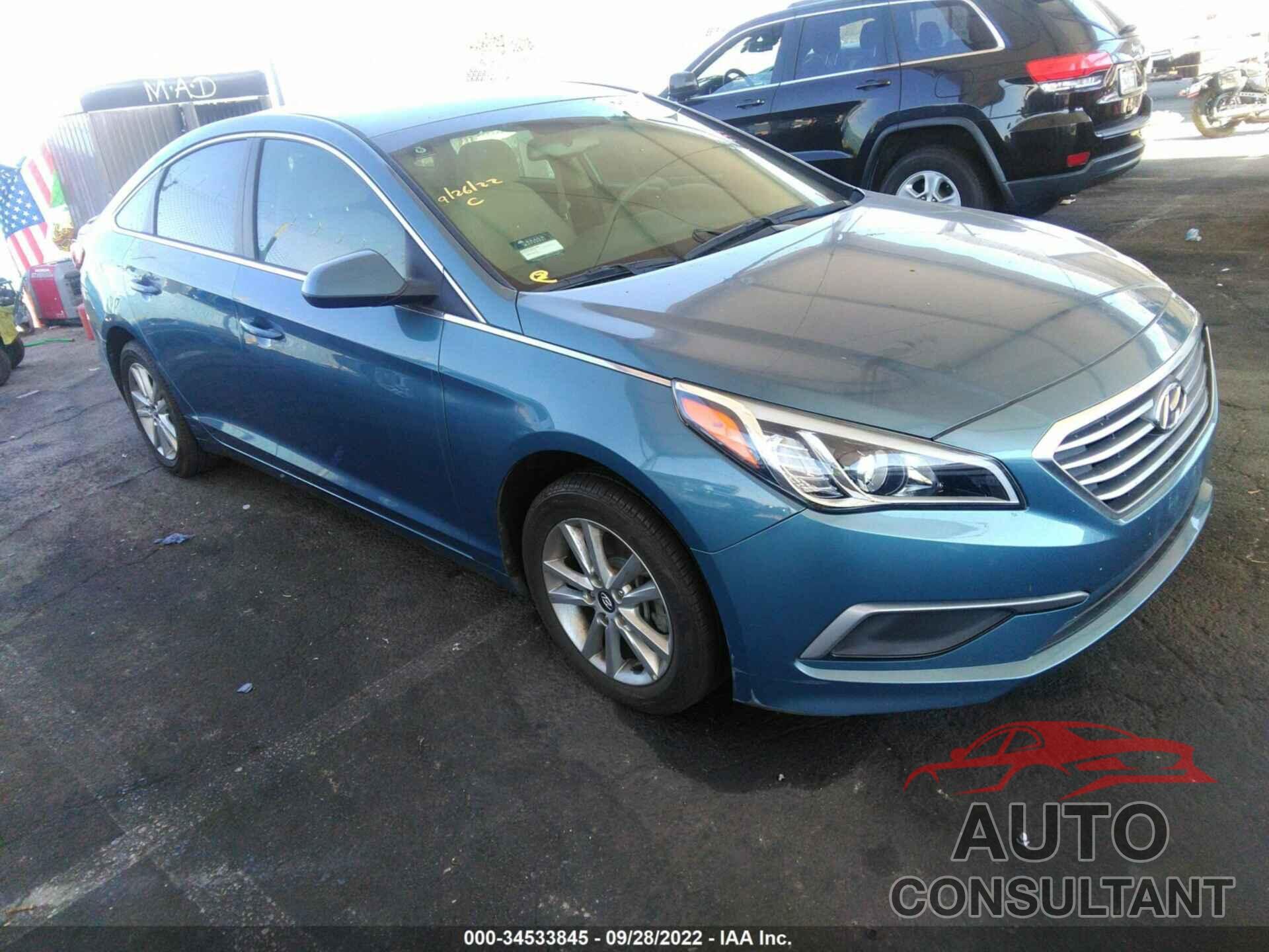 HYUNDAI SONATA 2017 - 5NPE24AF7HH519135