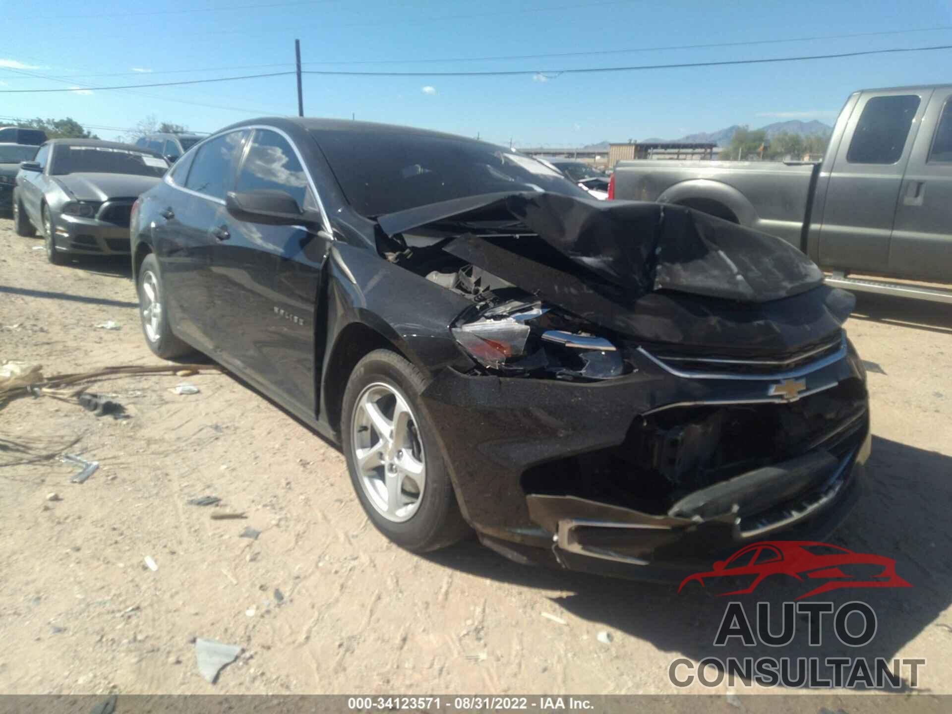 CHEVROLET MALIBU 2016 - 1G1ZB5ST9GF352287