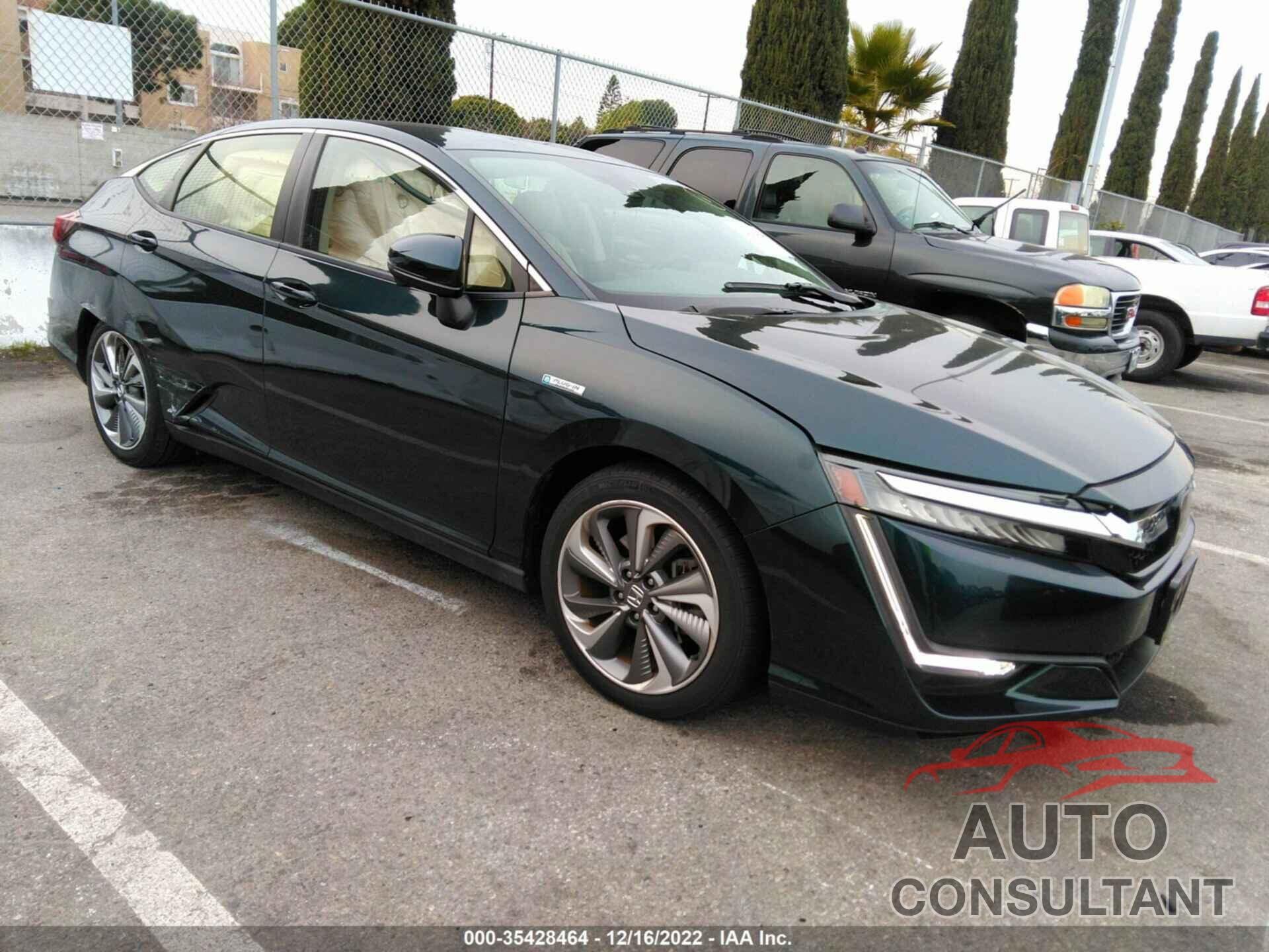 HONDA CLARITY PLUG-IN HYBRID 2018 - JHMZC5F11JC019943