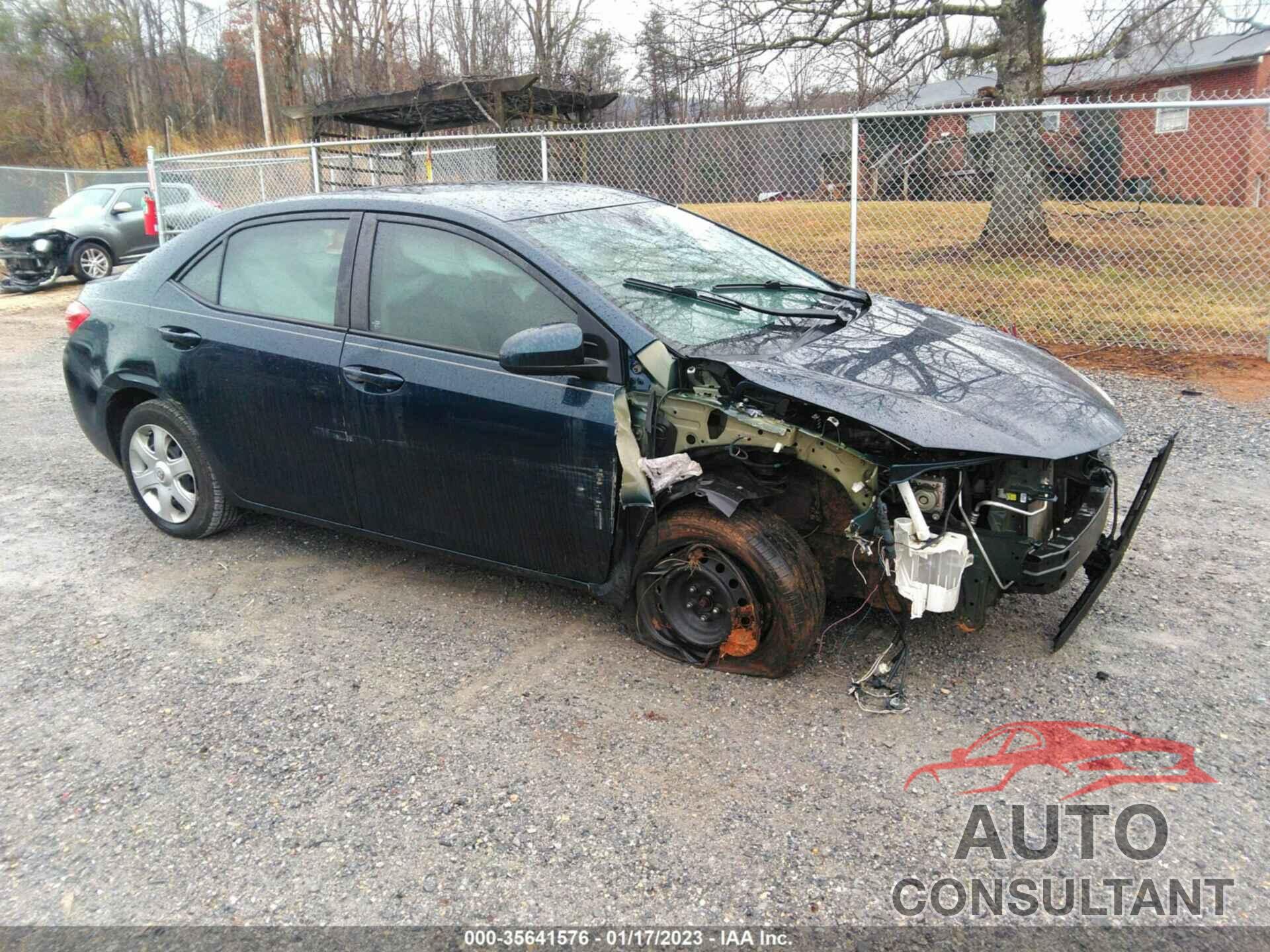 TOYOTA COROLLA 2017 - 2T1BURHE9HC814683