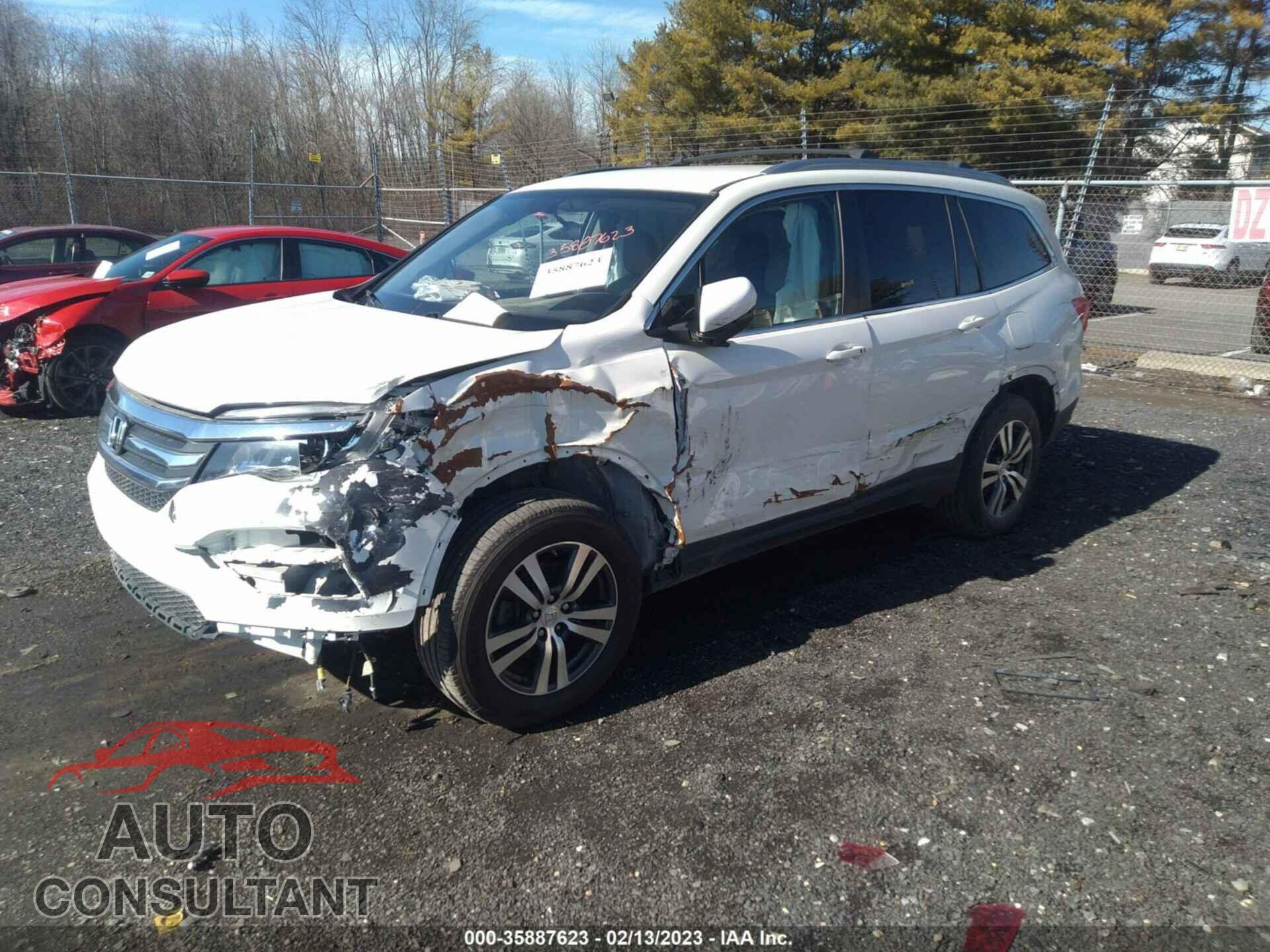 HONDA PILOT 2017 - 5FNYF6H39HB071570