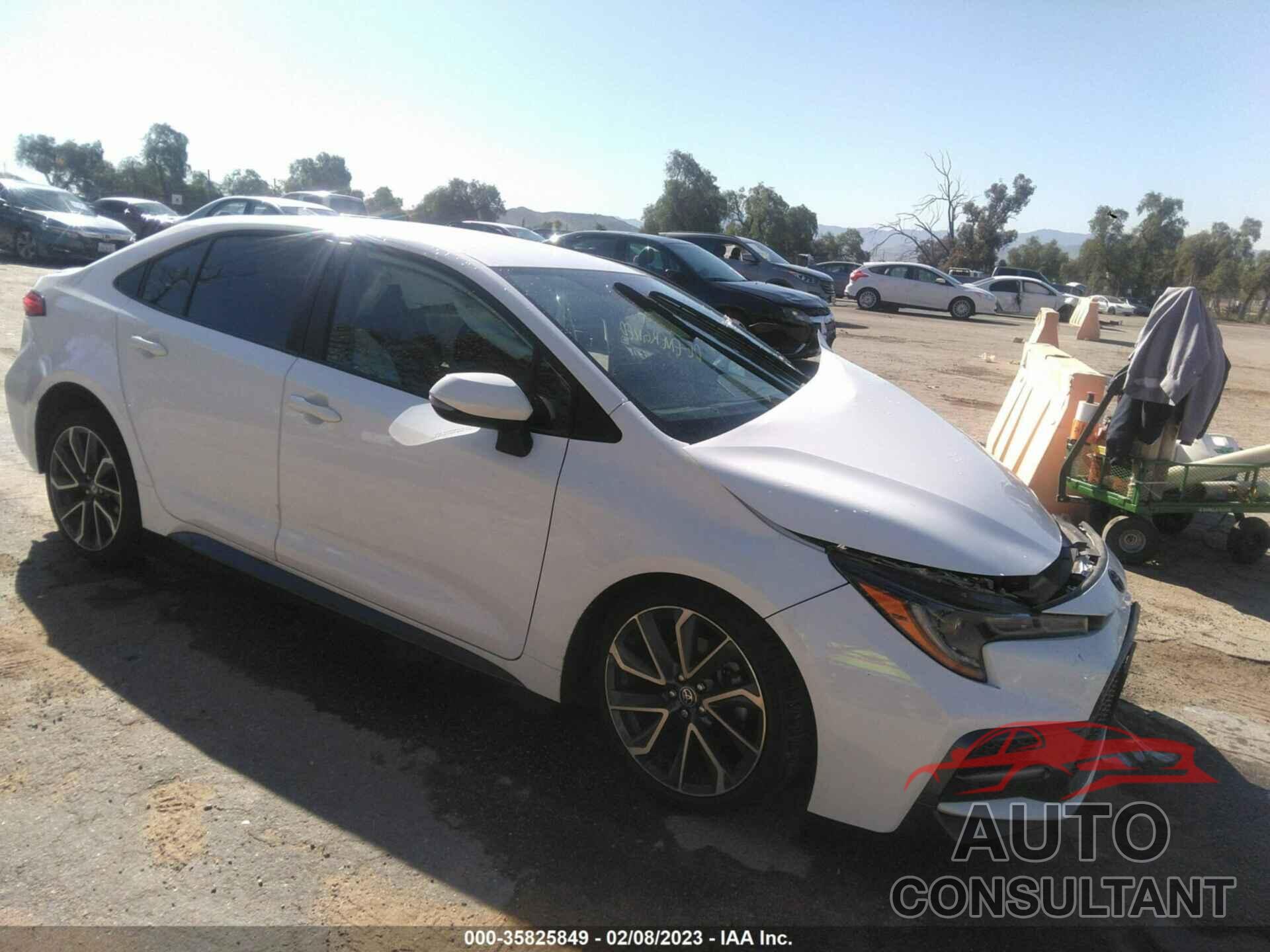 TOYOTA COROLLA 2021 - JTDS4MCE1MJ080887