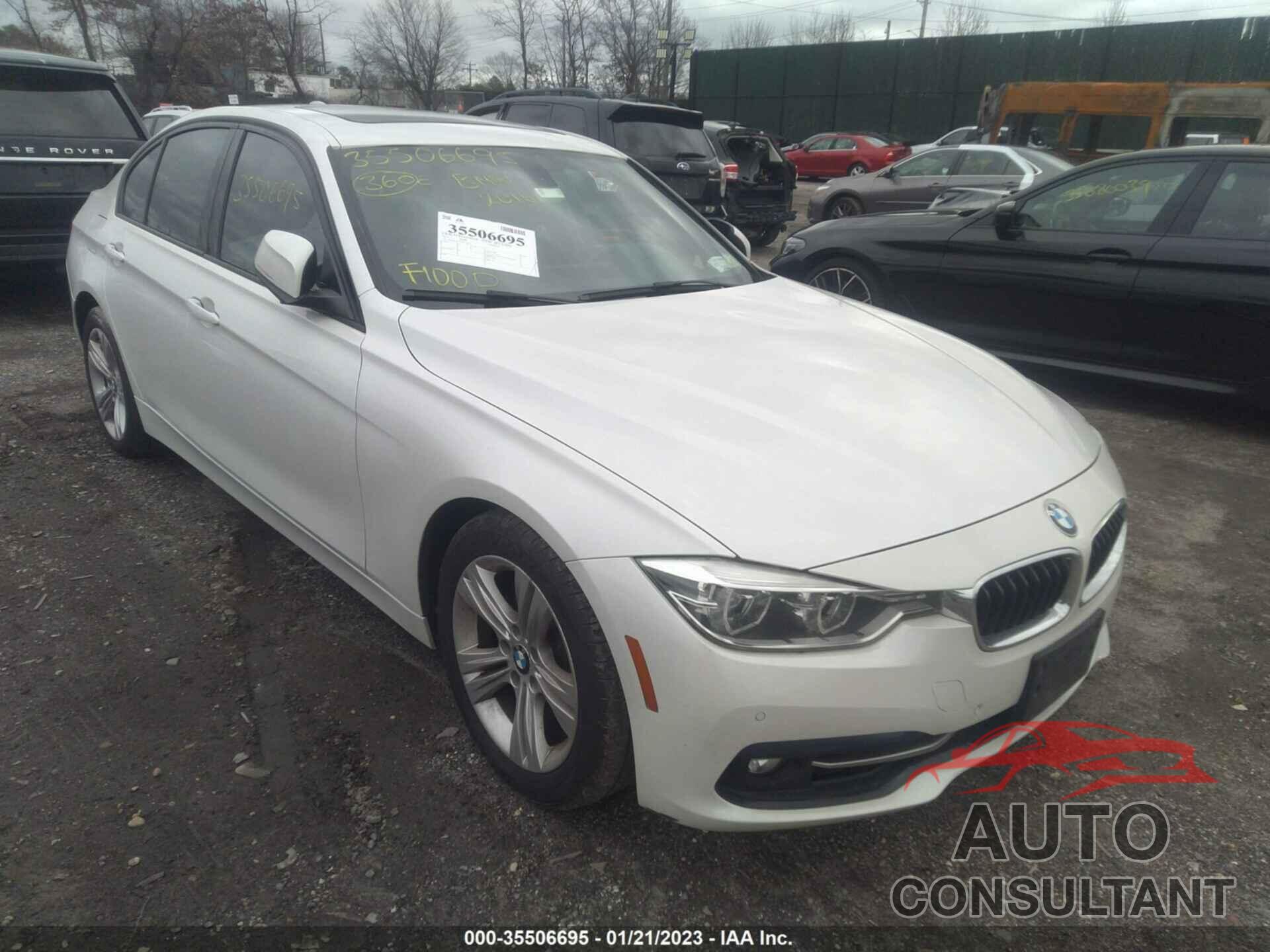 BMW 3 SERIES 2016 - WBA8E3G55GNT79644