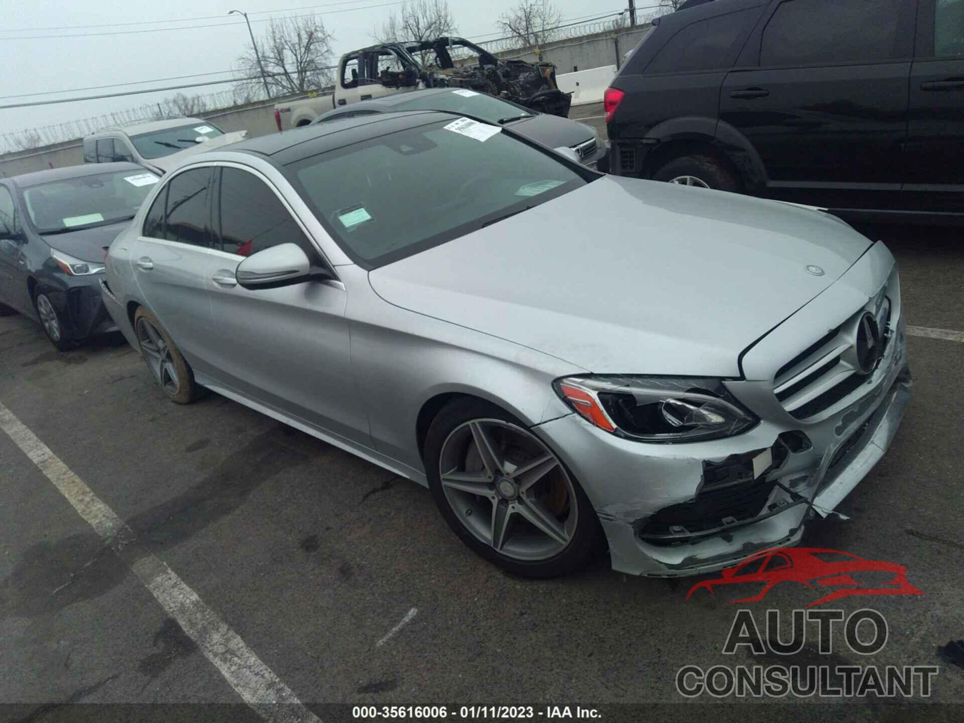 MERCEDES-BENZ C-CLASS 2017 - 55SWF4JB8HU199164
