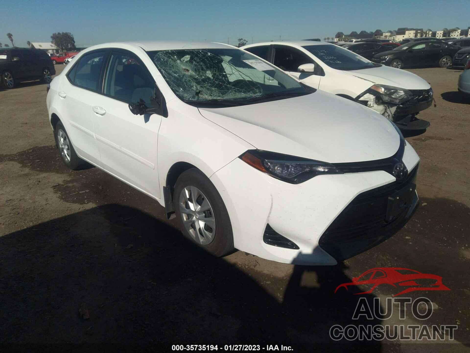 TOYOTA COROLLA 2017 - 5YFBURHE5HP707405