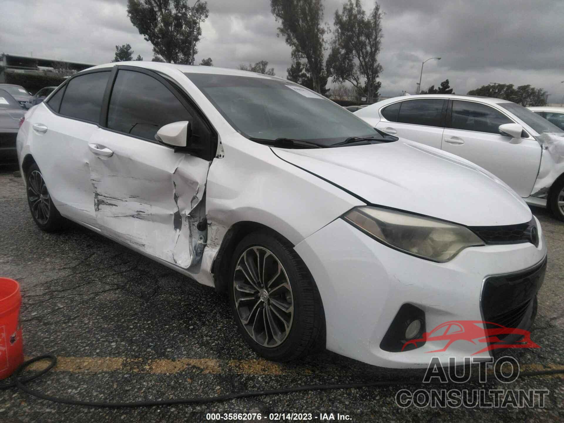 TOYOTA COROLLA 2016 - 5YFBURHE3GP551010