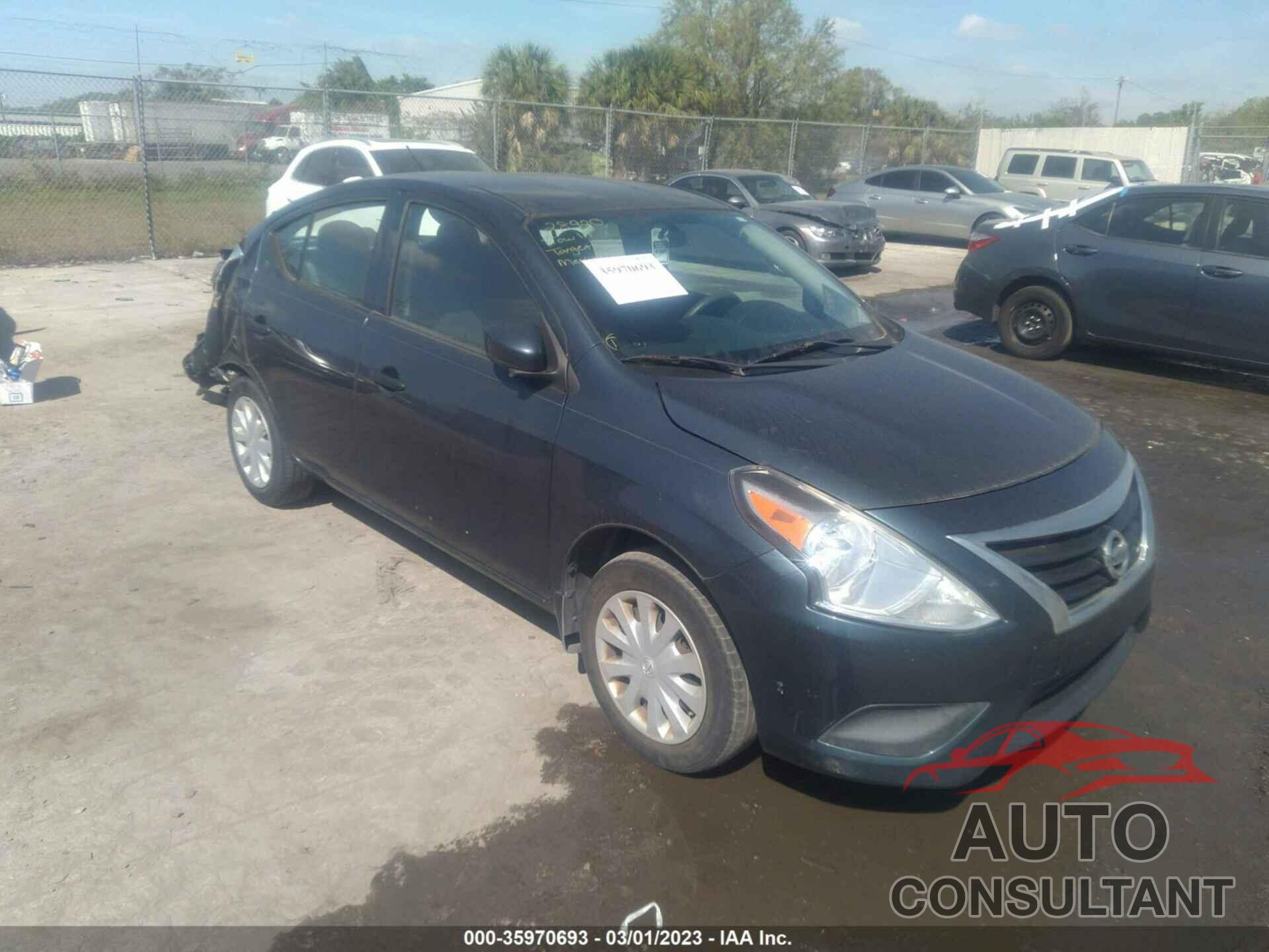 NISSAN VERSA 2016 - 3N1CN7APXGL835655