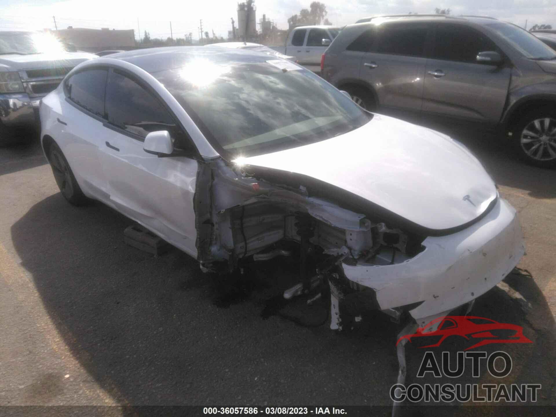 TESLA MODEL 3 2022 - 5YJ3E1EA4NF147971