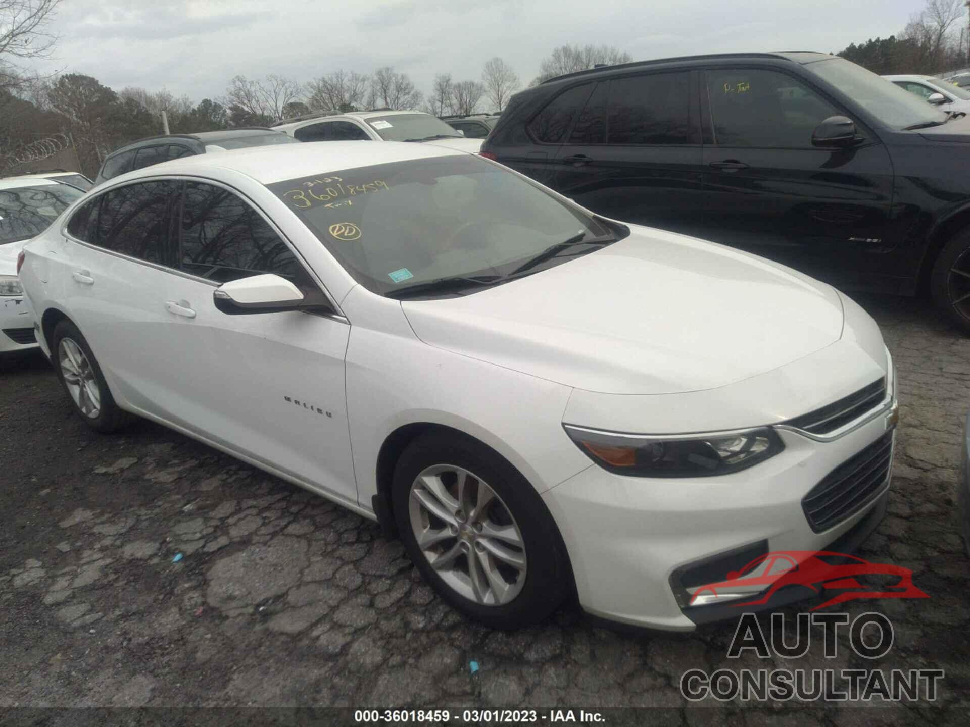 CHEVROLET MALIBU 2016 - 1G1ZE5STXGF315966