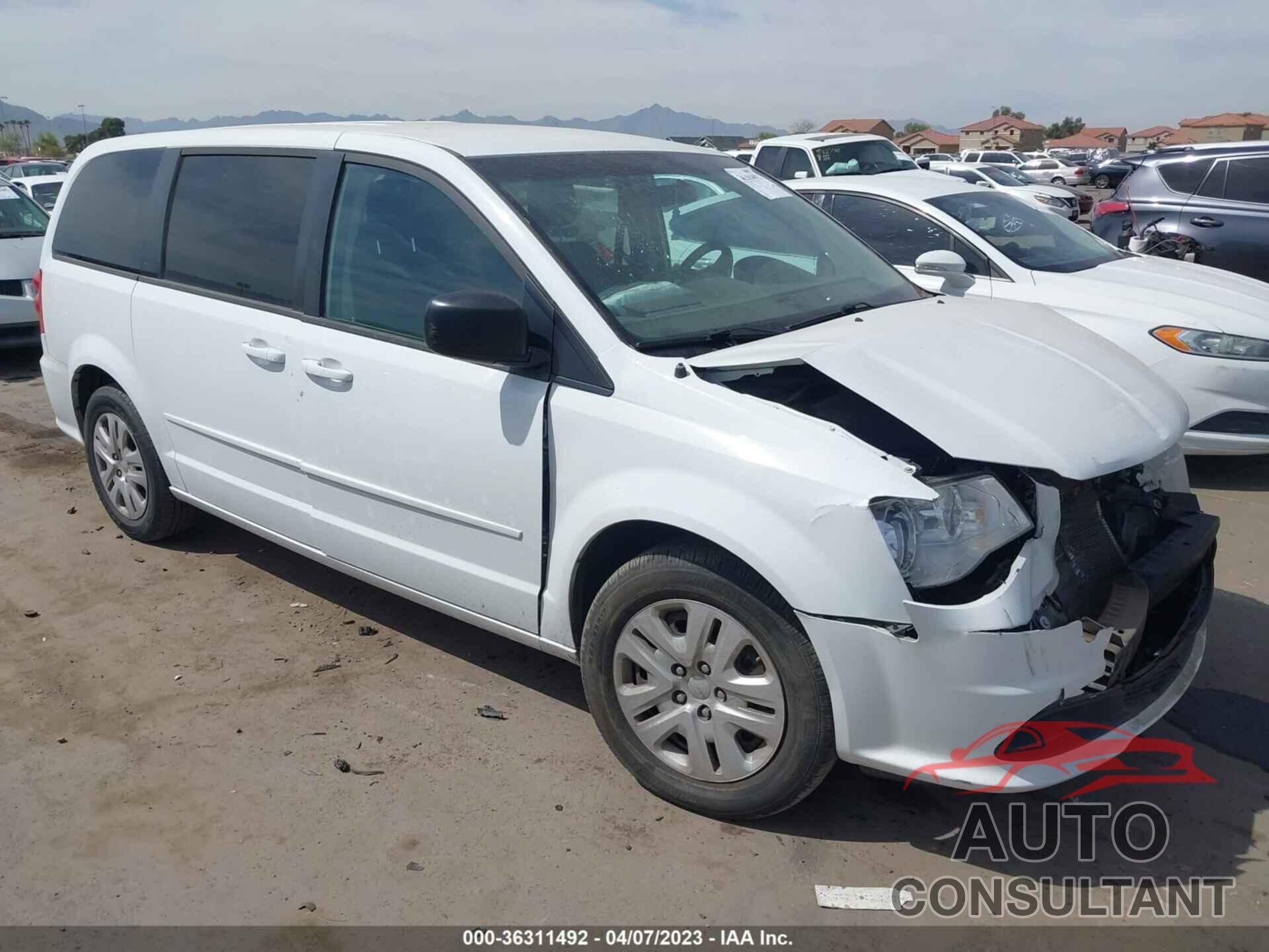 DODGE GRAND CARAVAN 2017 - 2C4RDGBG4HR607275