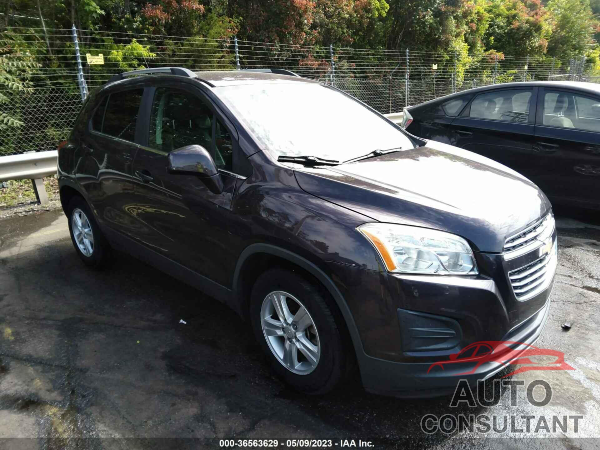 CHEVROLET TRAX 2016 - 3GNCJLSB5GL150443