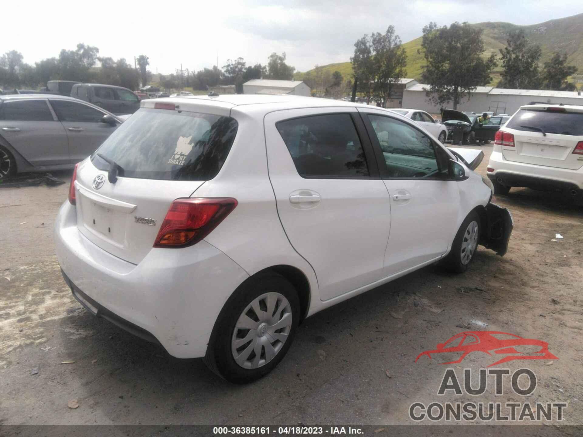 TOYOTA YARIS 2017 - VNKKTUD33HA079821