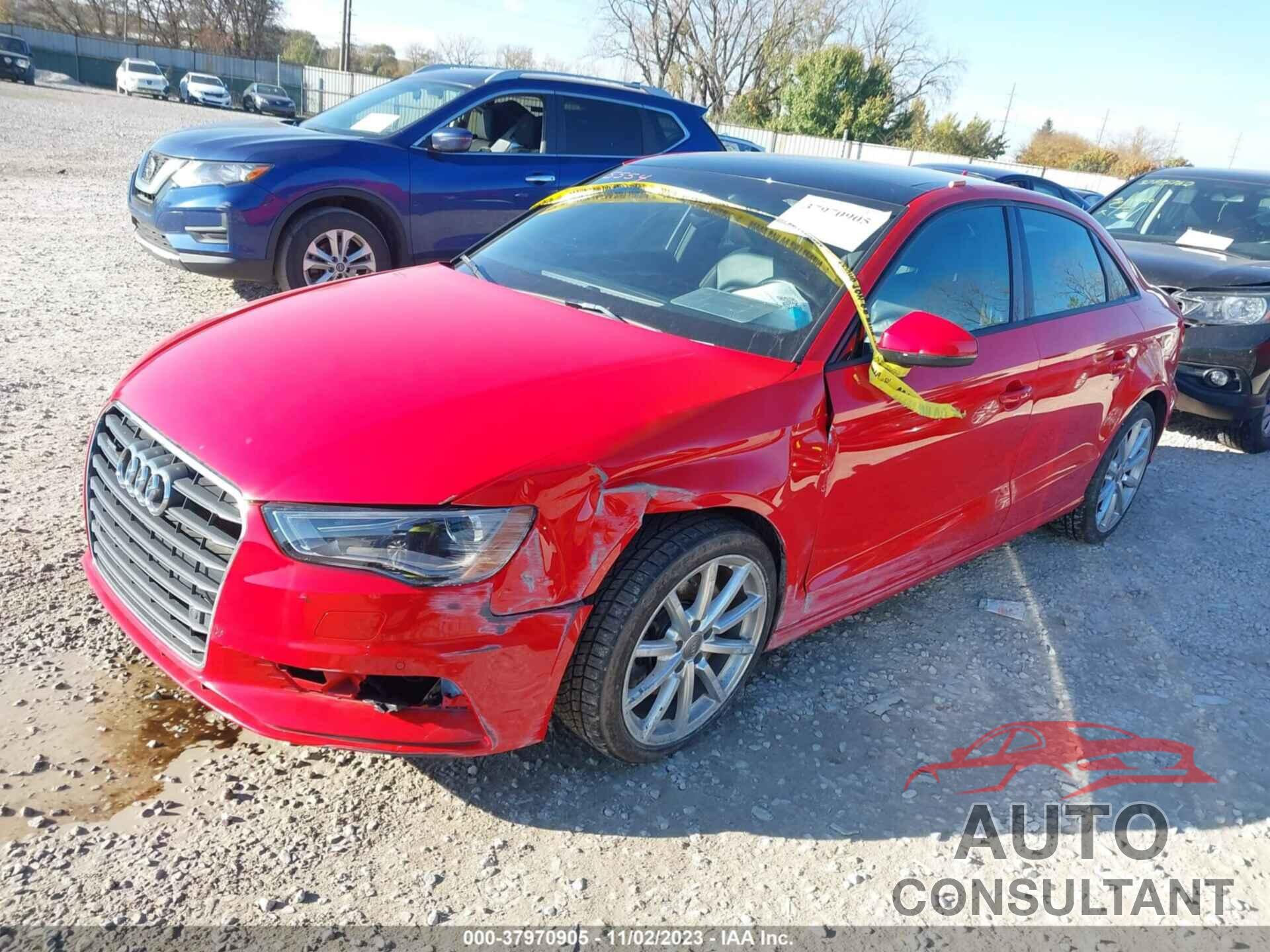 AUDI A3 2016 - WAUB8GFF4G1072617