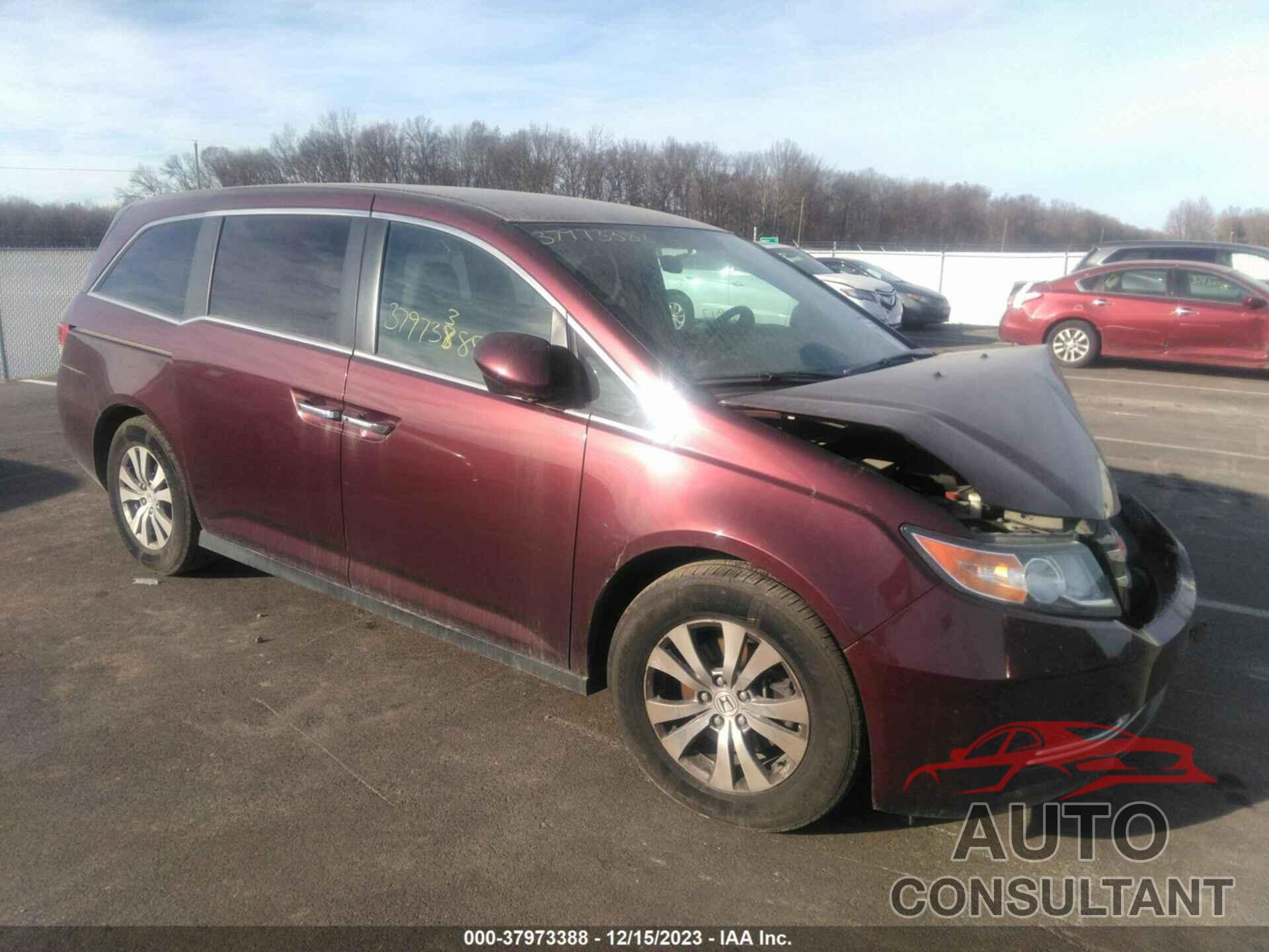 HONDA ODYSSEY 2016 - 5FNRL5H37GB164030