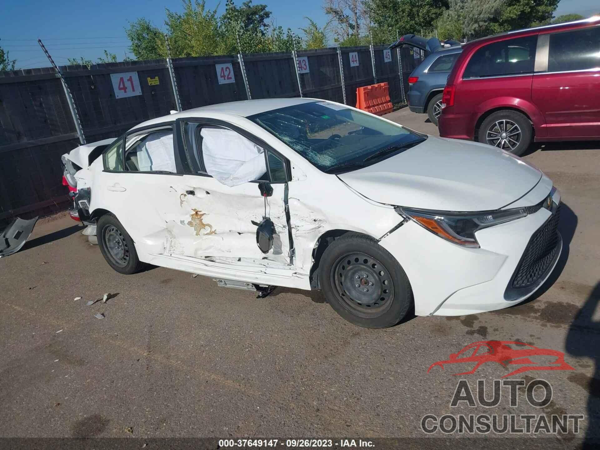 TOYOTA COROLLA 2021 - JTDEPMAE5MJ124672