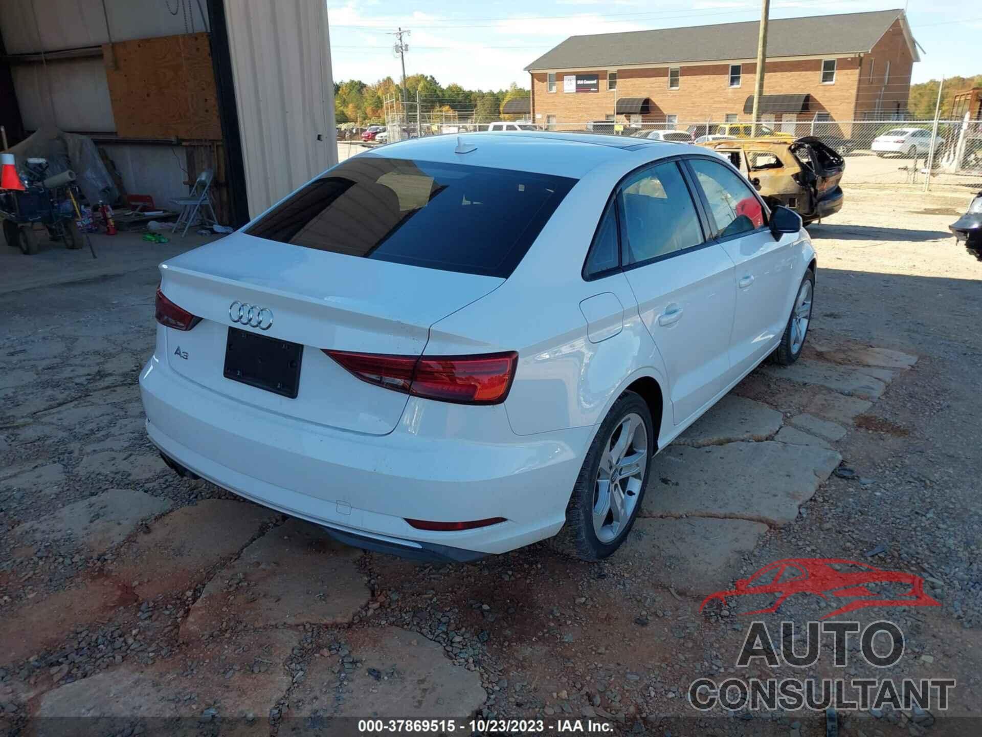 AUDI A3 2017 - WAUAUGFF9H1066515