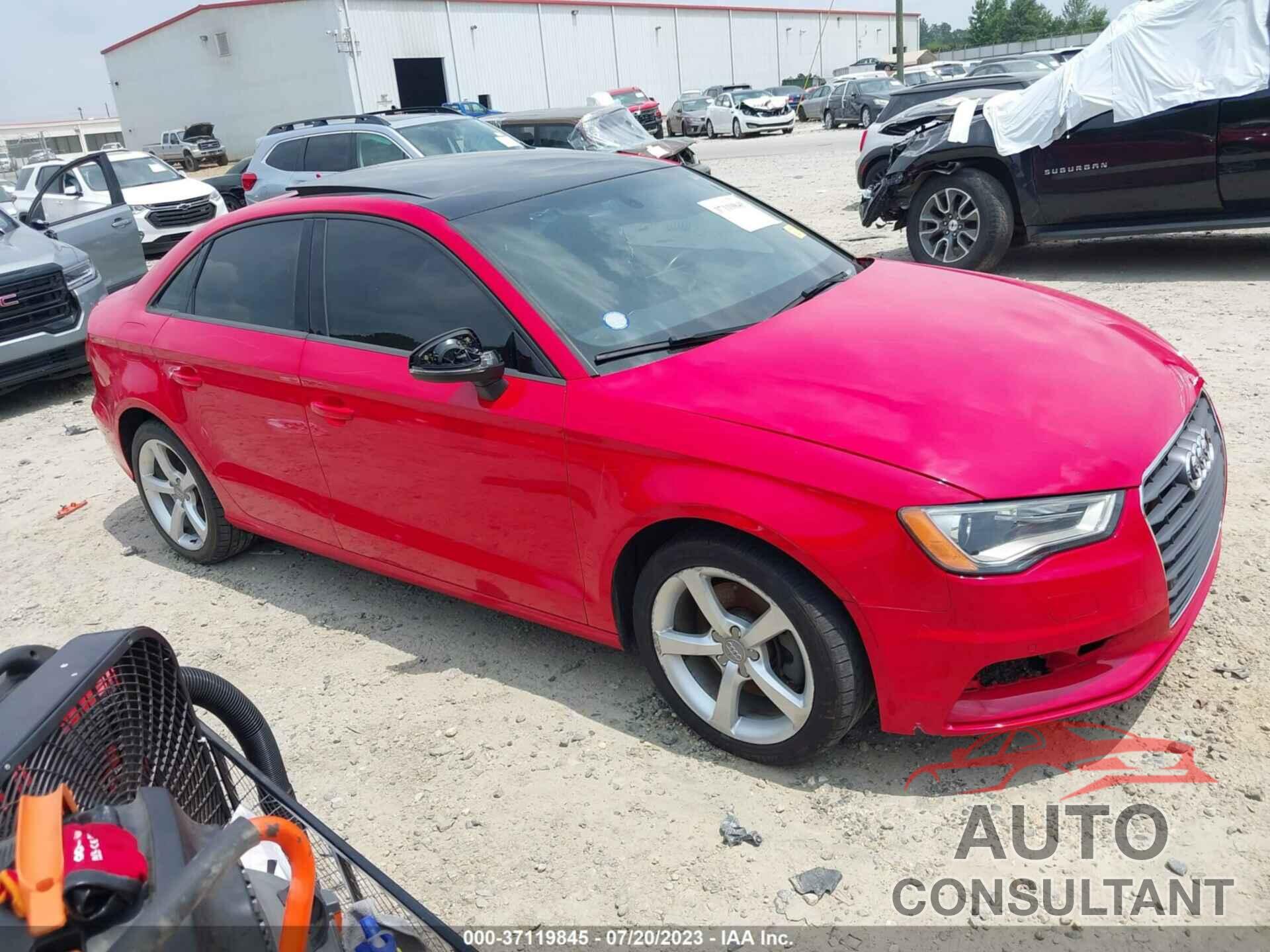 AUDI A3 2016 - WAUA7GFF6G1043439