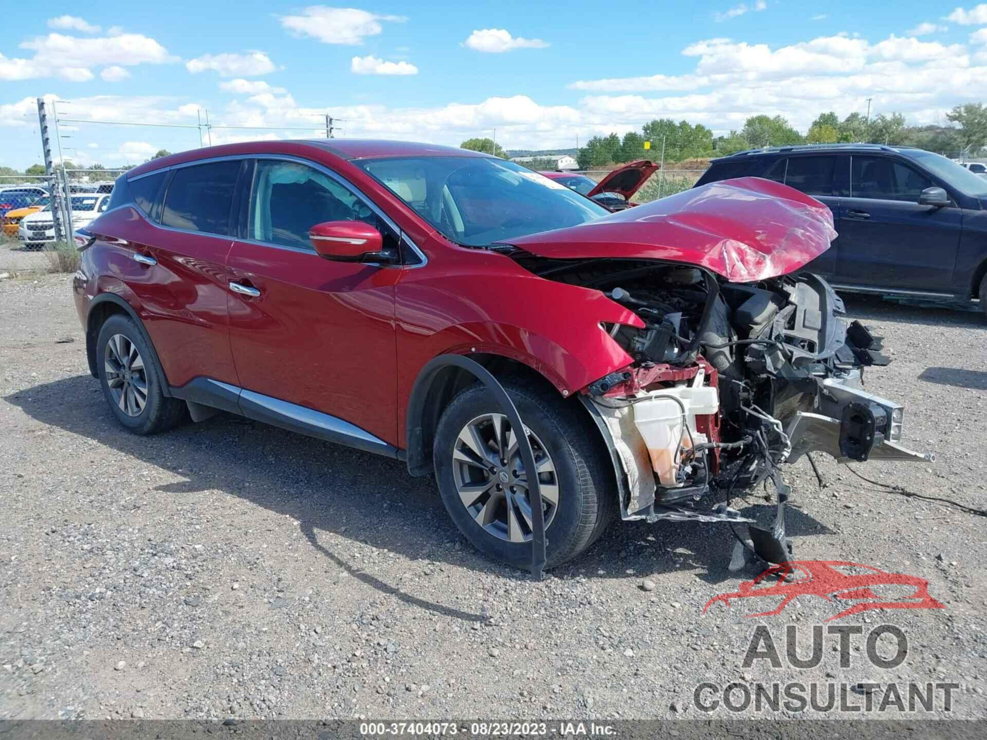 NISSAN MURANO 2015 - 5N1AZ2MH7FN227750