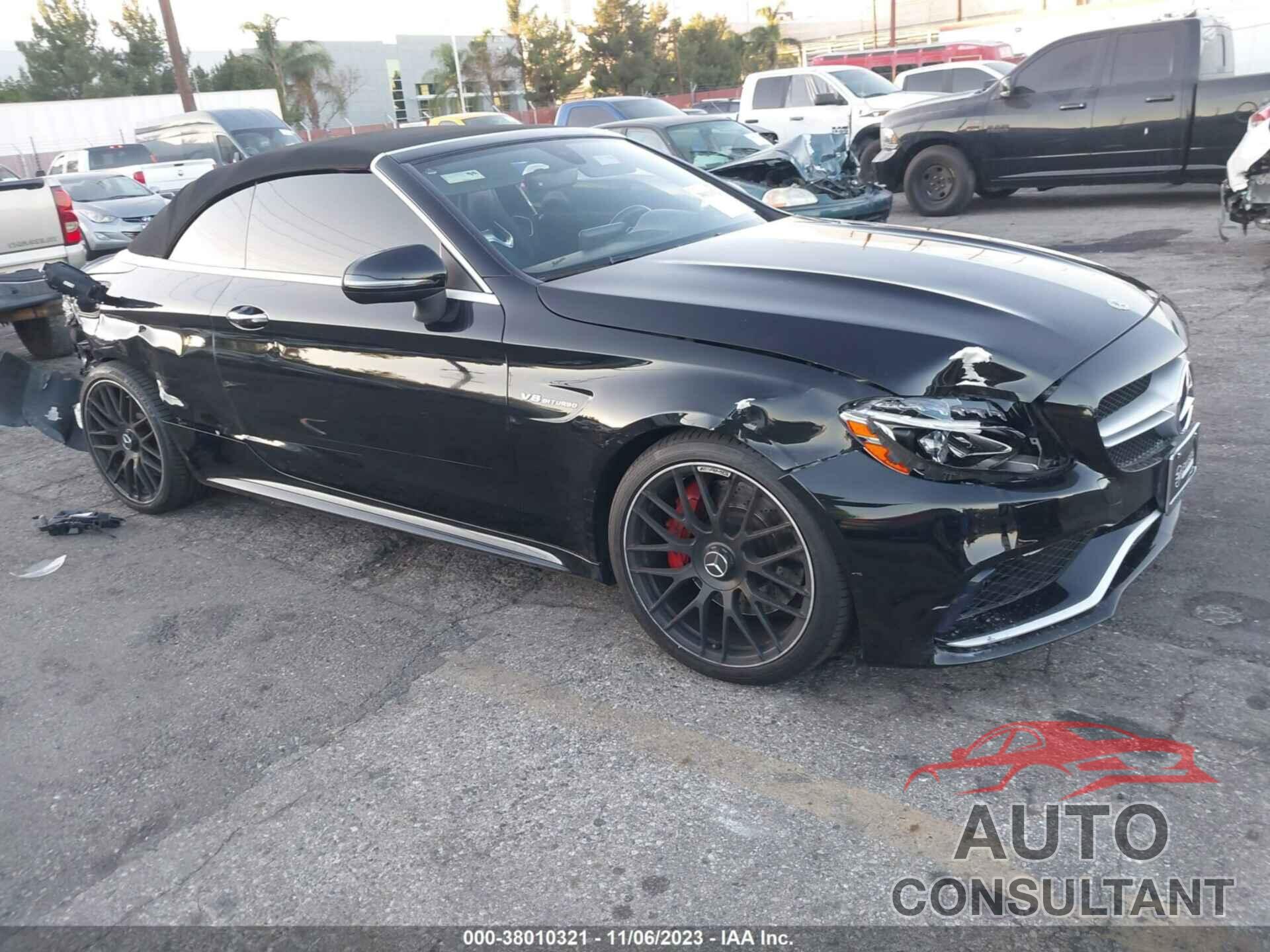 MERCEDES-BENZ AMG C 63 2018 - WDDWK8GB3JF634062