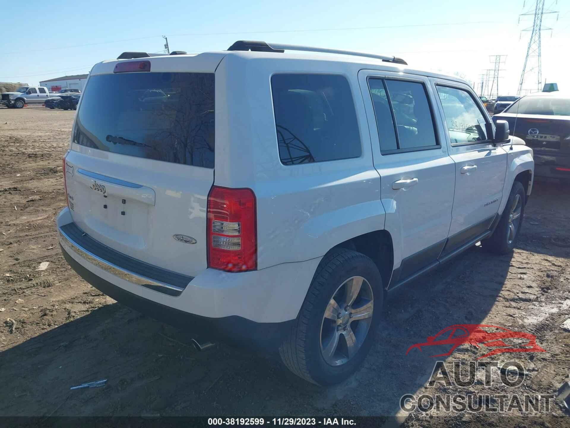 JEEP PATRIOT 2016 - 1C4NJRFB0GD783002