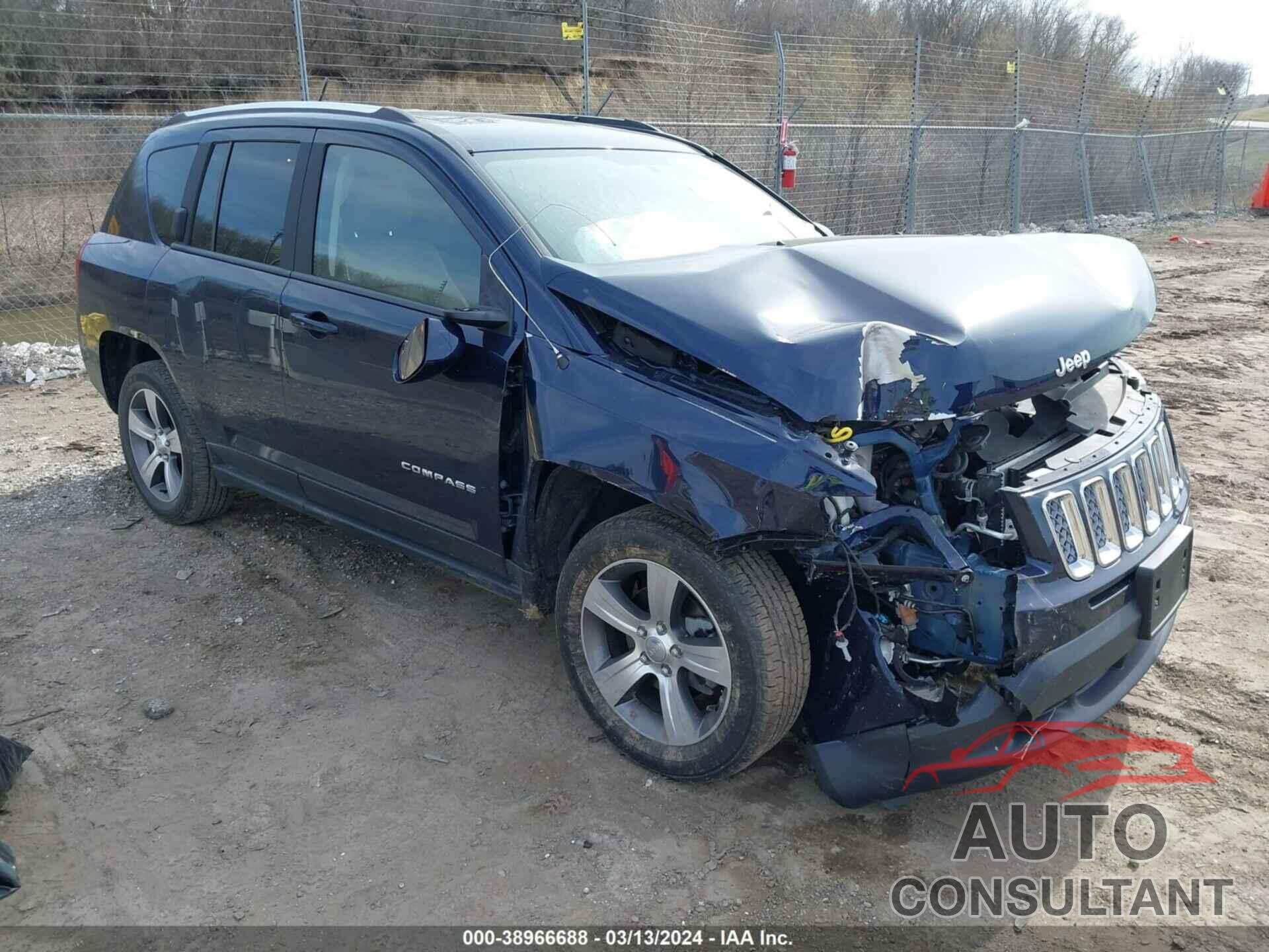 JEEP COMPASS 2017 - 1C4NJCEA4HD125142