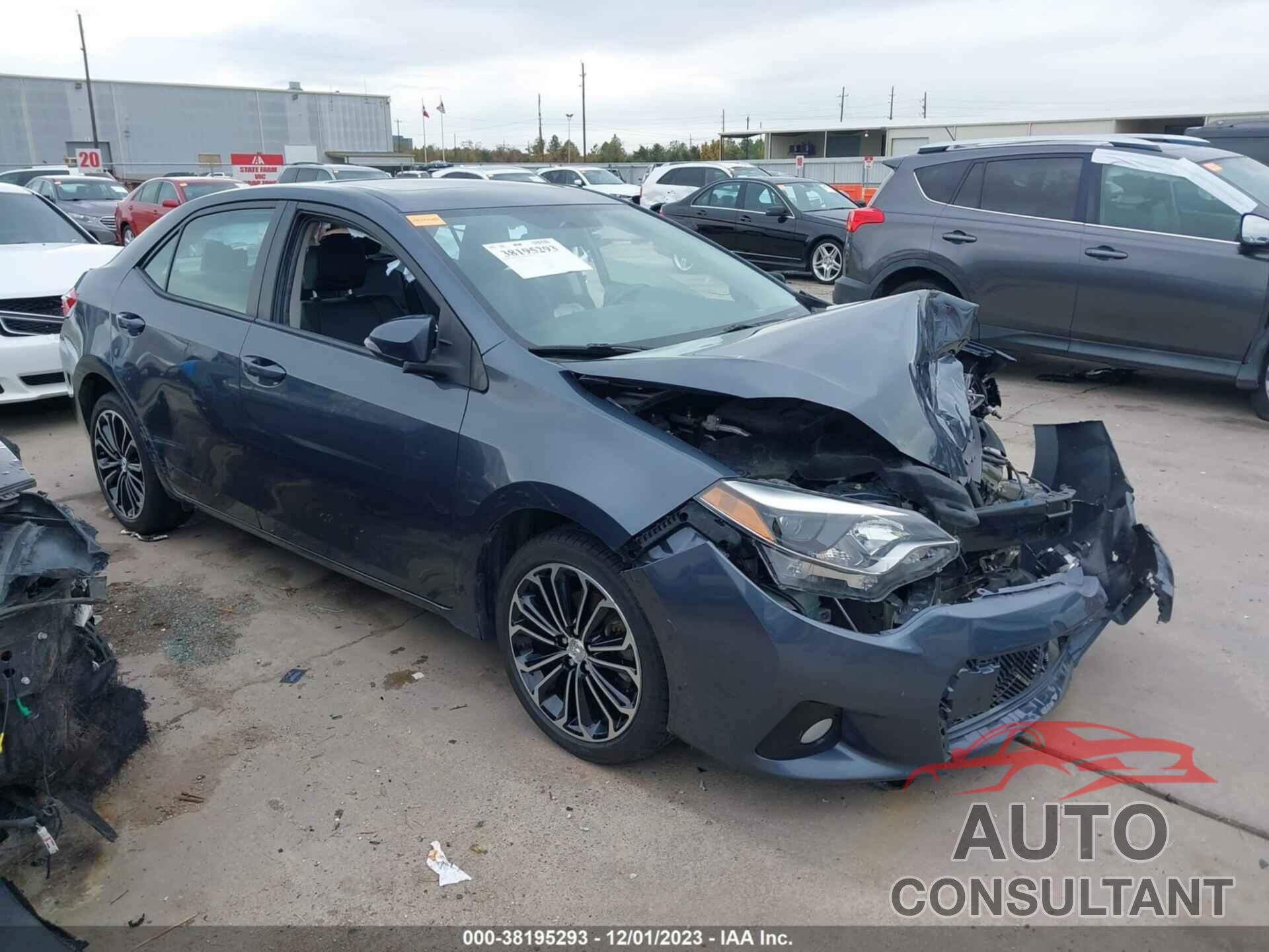 TOYOTA COROLLA 2016 - 5YFBURHE1GP485038