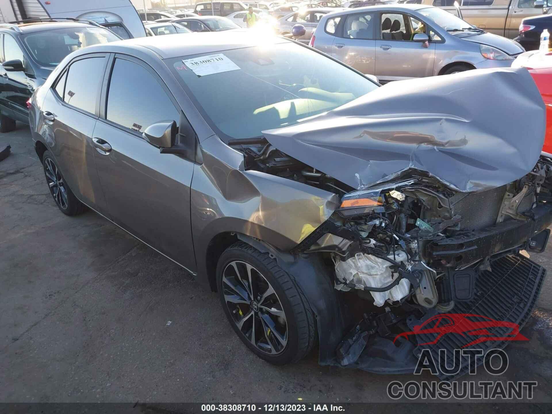 TOYOTA COROLLA 2019 - 5YFBURHE9KP886880