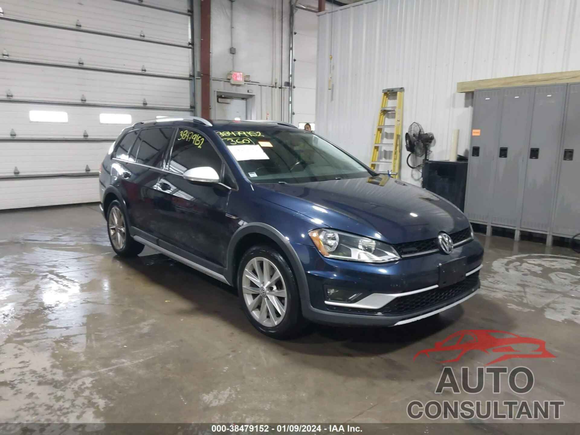 VOLKSWAGEN GOLF ALLTRACK 2017 - 3VWH17AU9HM539782