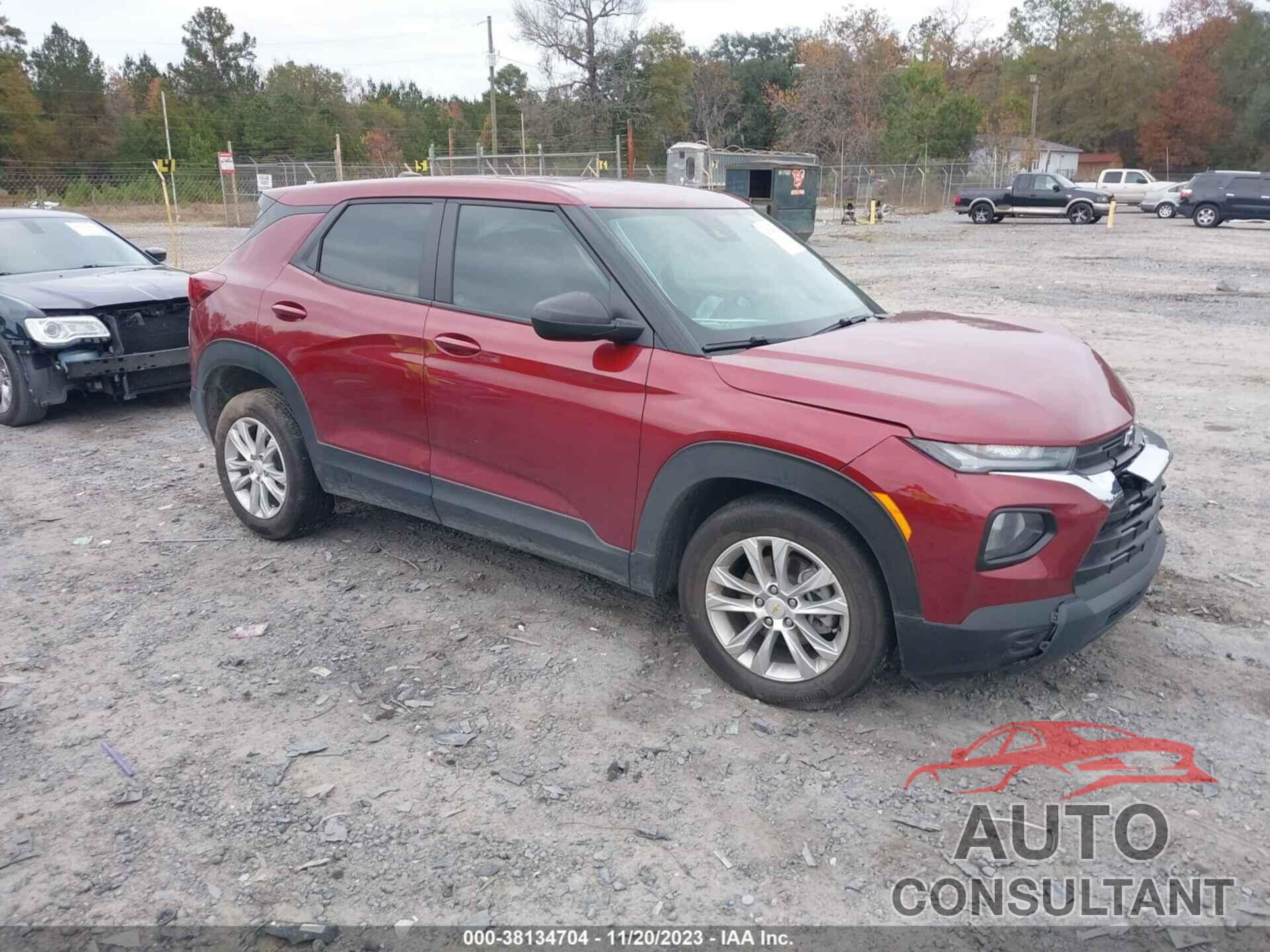 CHEVROLET TRAILBLAZER 2022 - KL79MMS24NB132804