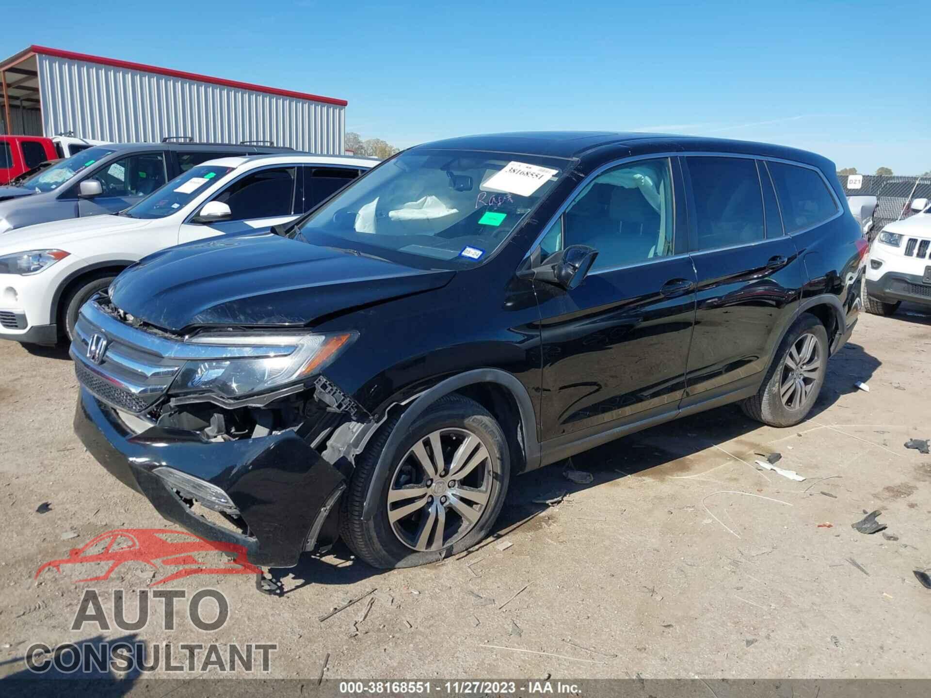 HONDA PILOT 2017 - 5FNYF5H50HB006005