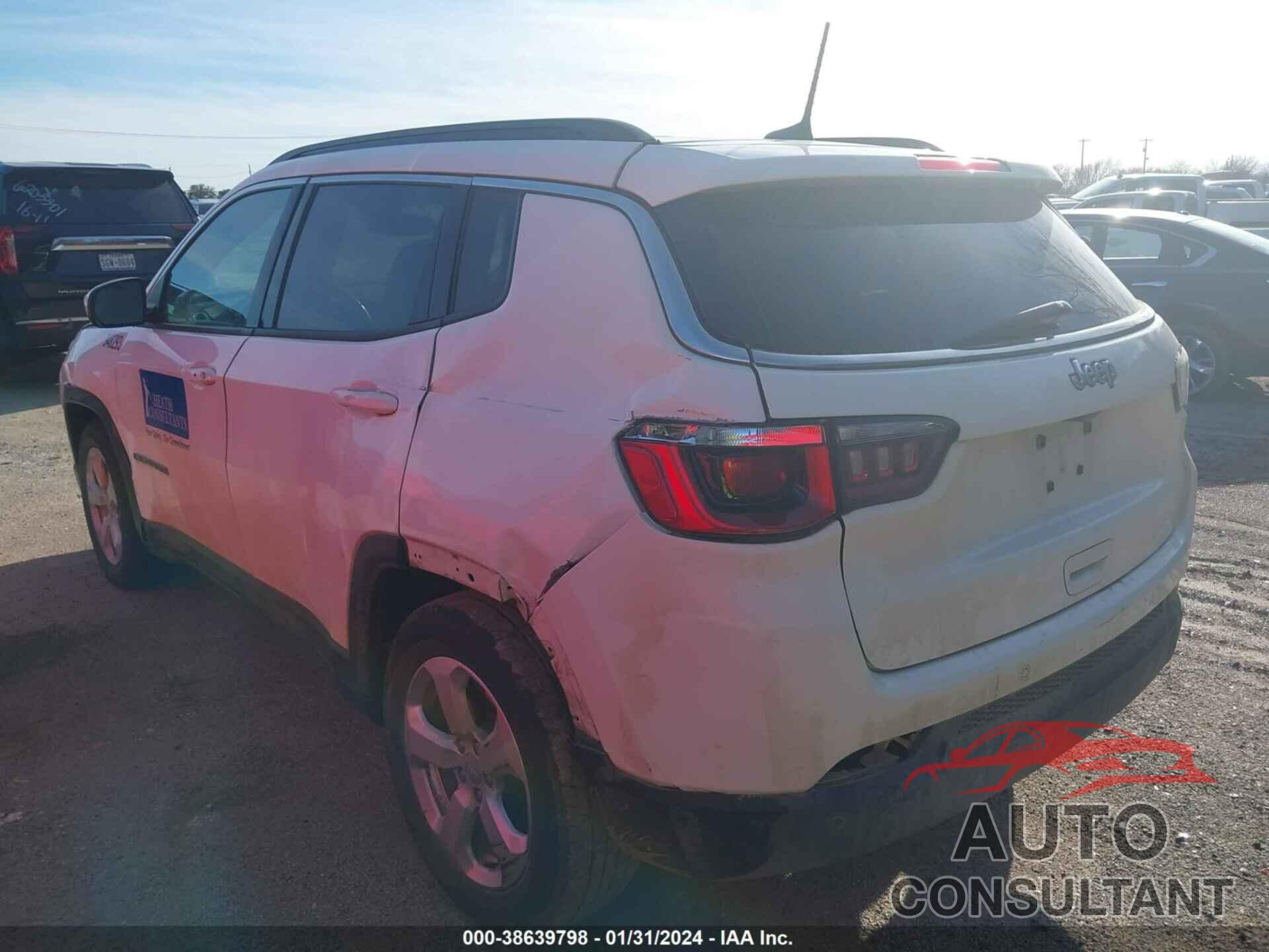 JEEP COMPASS 2019 - 3C4NJCBB6KT802027