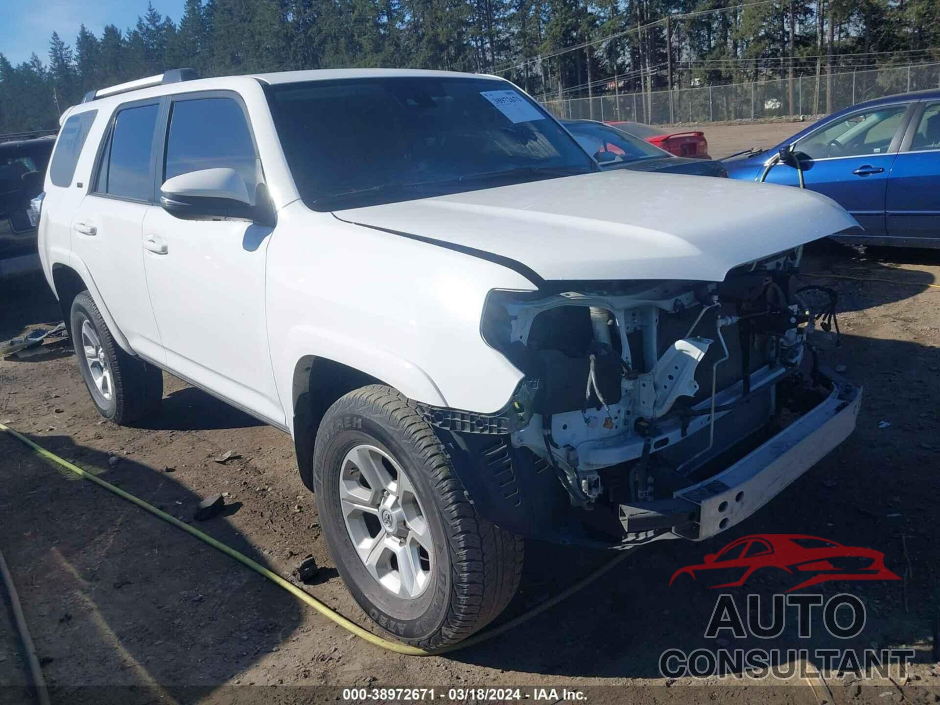 TOYOTA 4RUNNER 2021 - JTENU5JR3M5880555