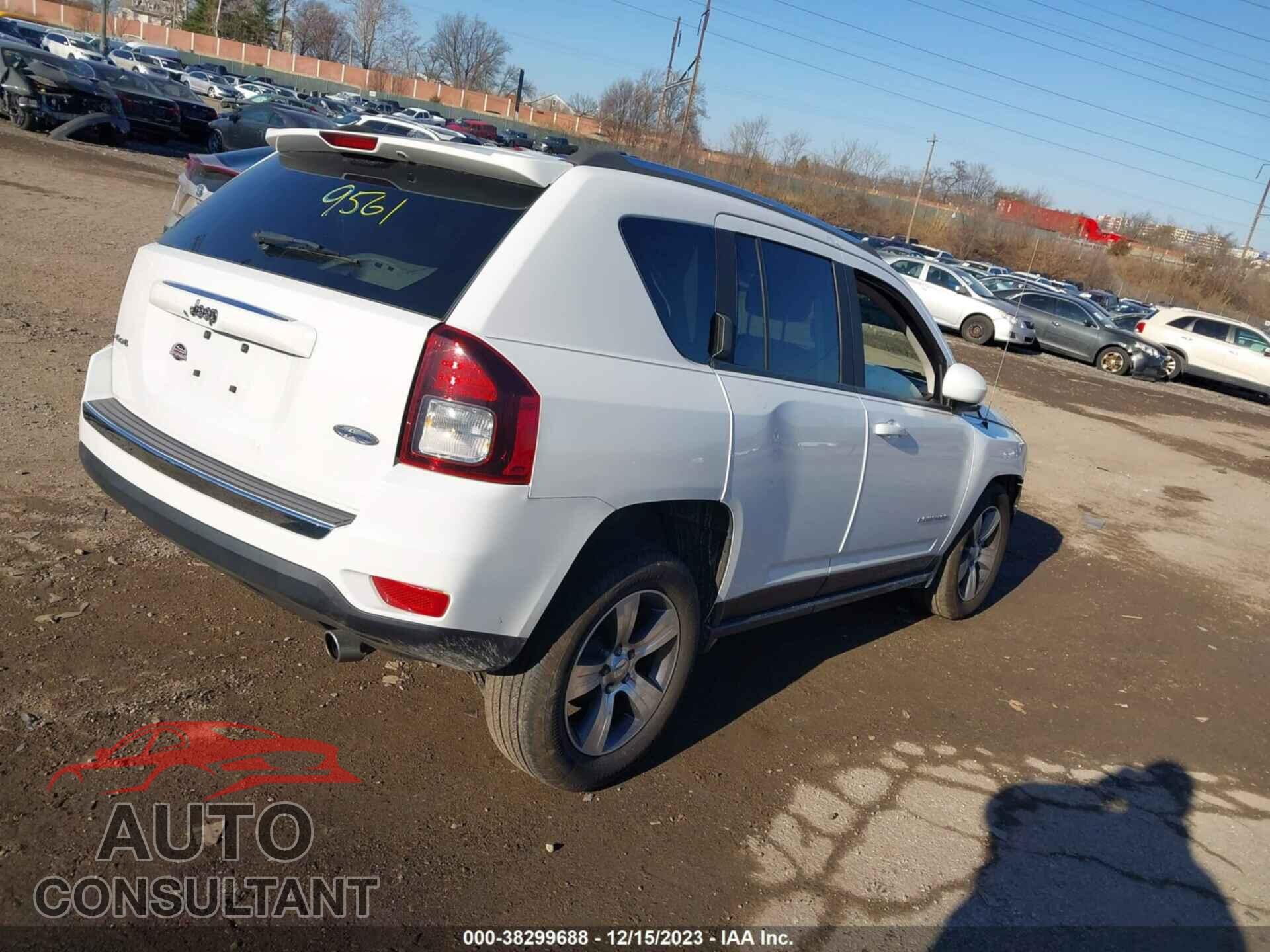 JEEP COMPASS 2017 - 1C4NJDEB1HD108734
