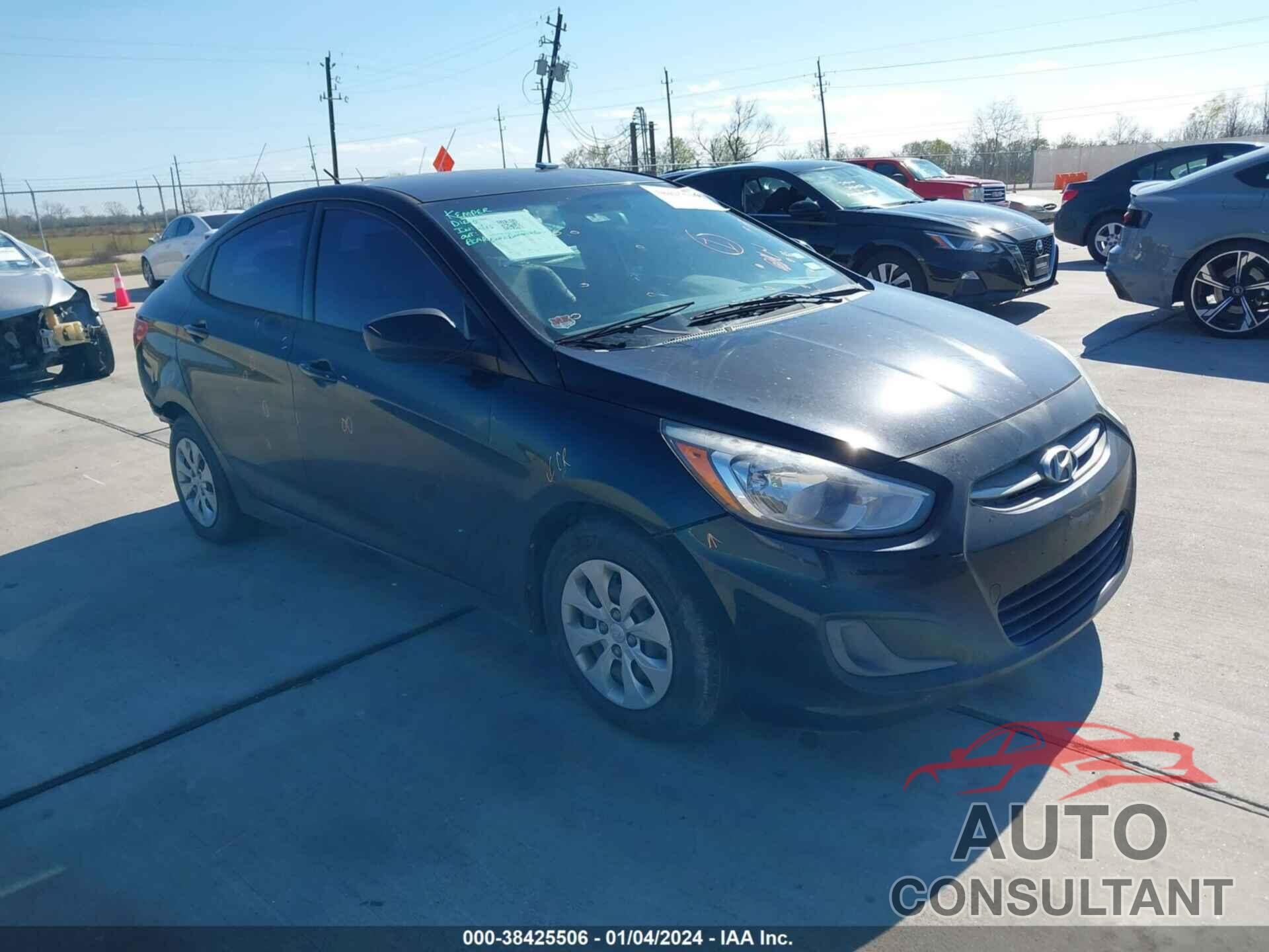 HYUNDAI ACCENT 2016 - KMHCT4AE5GU159505