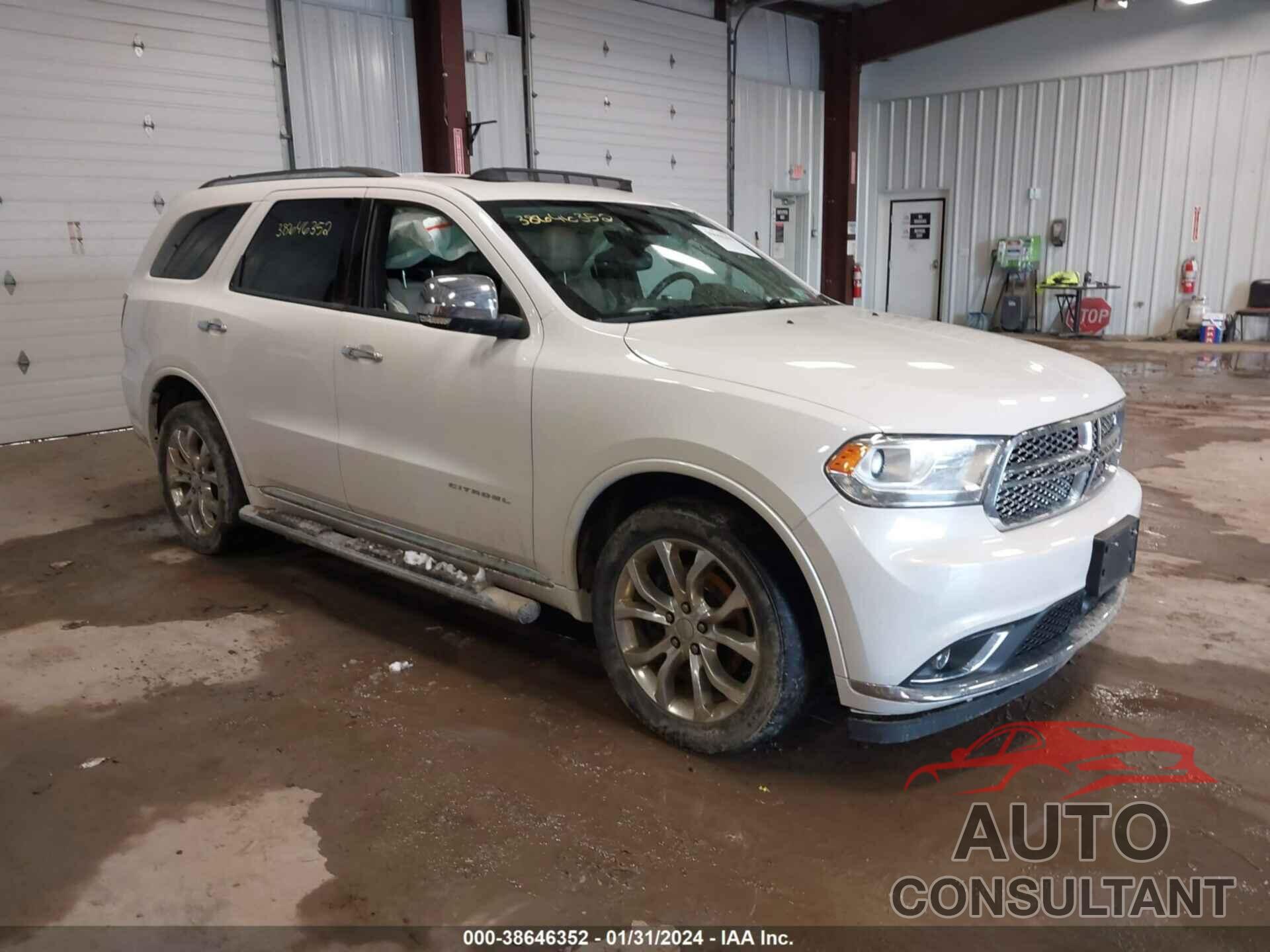 DODGE DURANGO 2017 - 1C4SDJET4HC860502