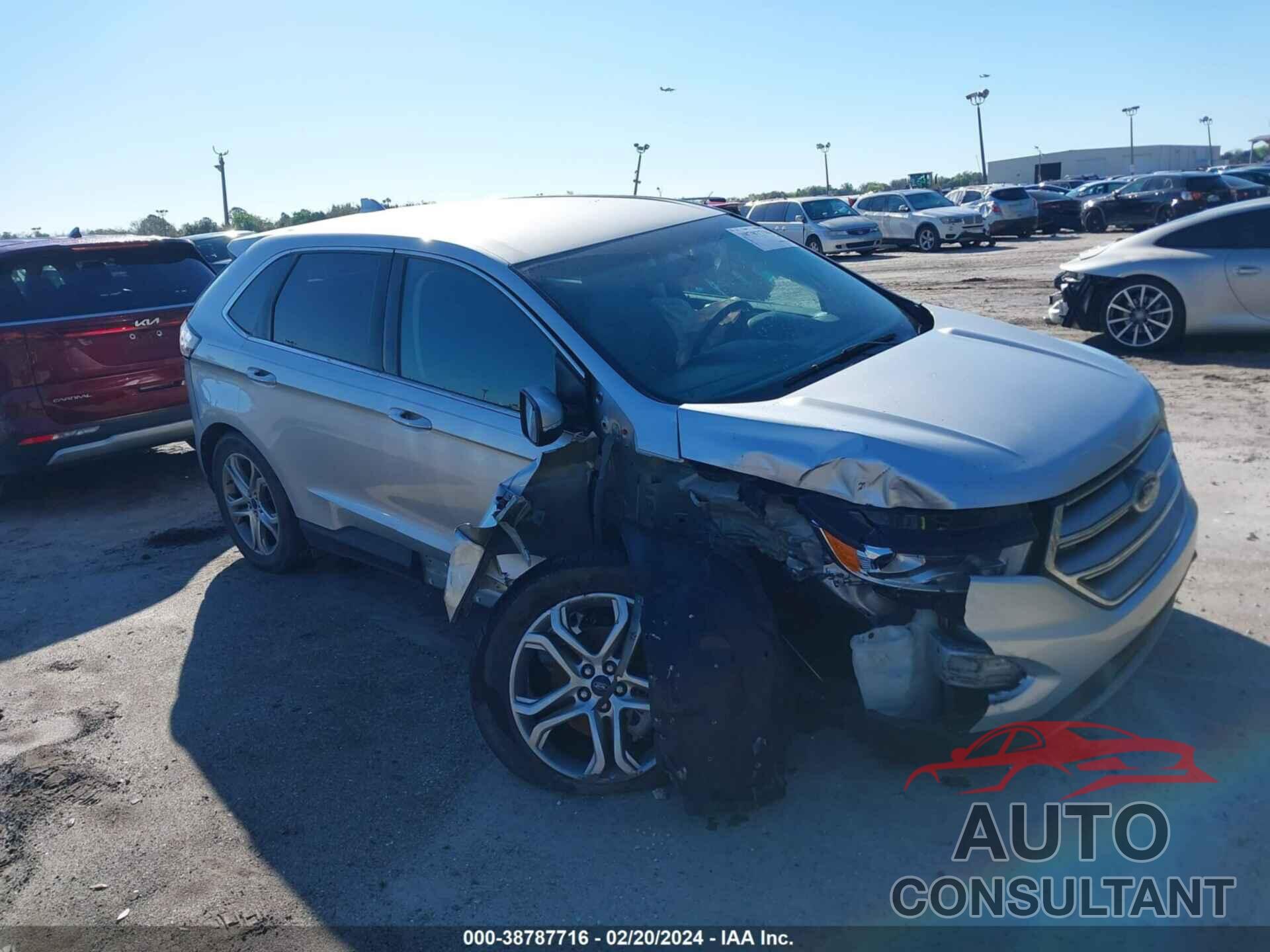 FORD EDGE 2017 - 2FMPK3K98HBB76483